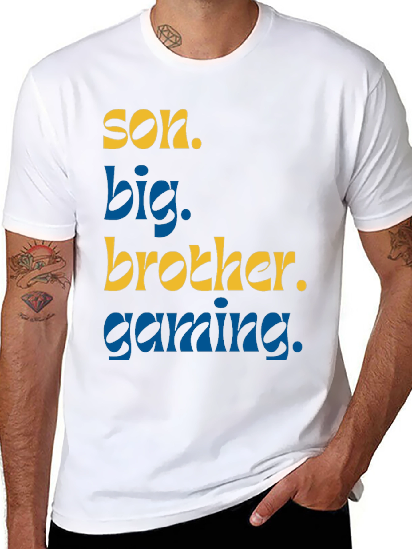 Son Big Brother Gaming T-Shirt