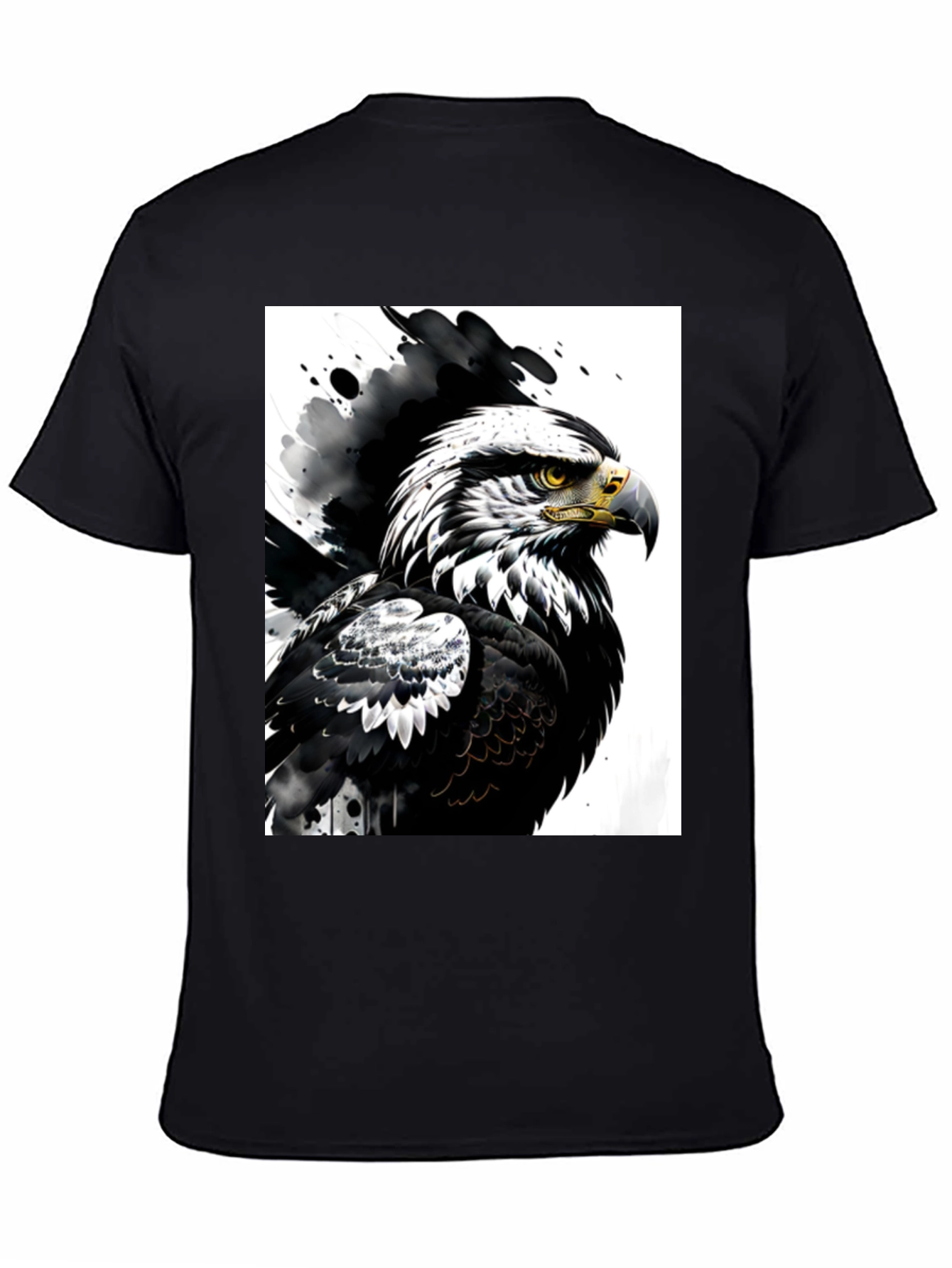 Eagle Graphic Black T-Shirt