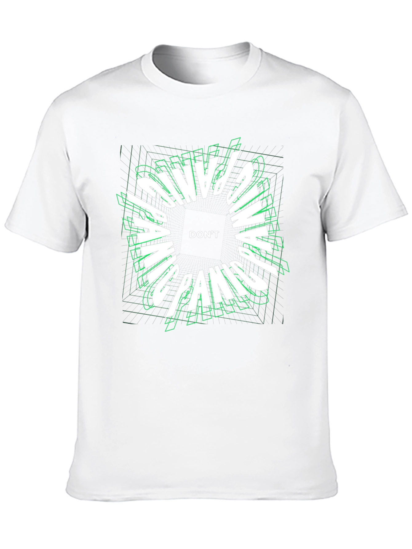 Dont Panic Graphic Tee - Black T-Shirt