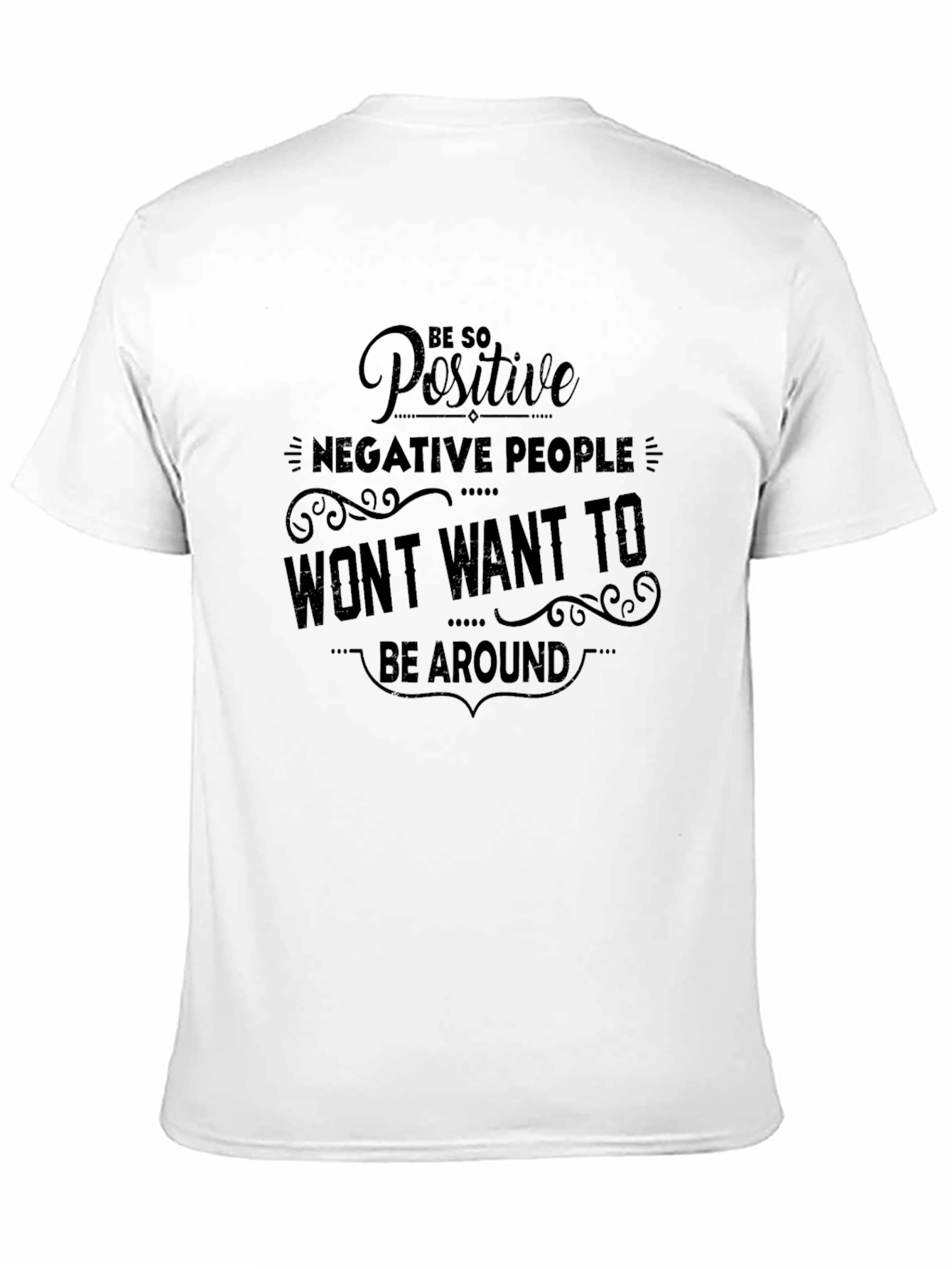 Positive Vibes T-Shirt - Motivational Graphic Tee
