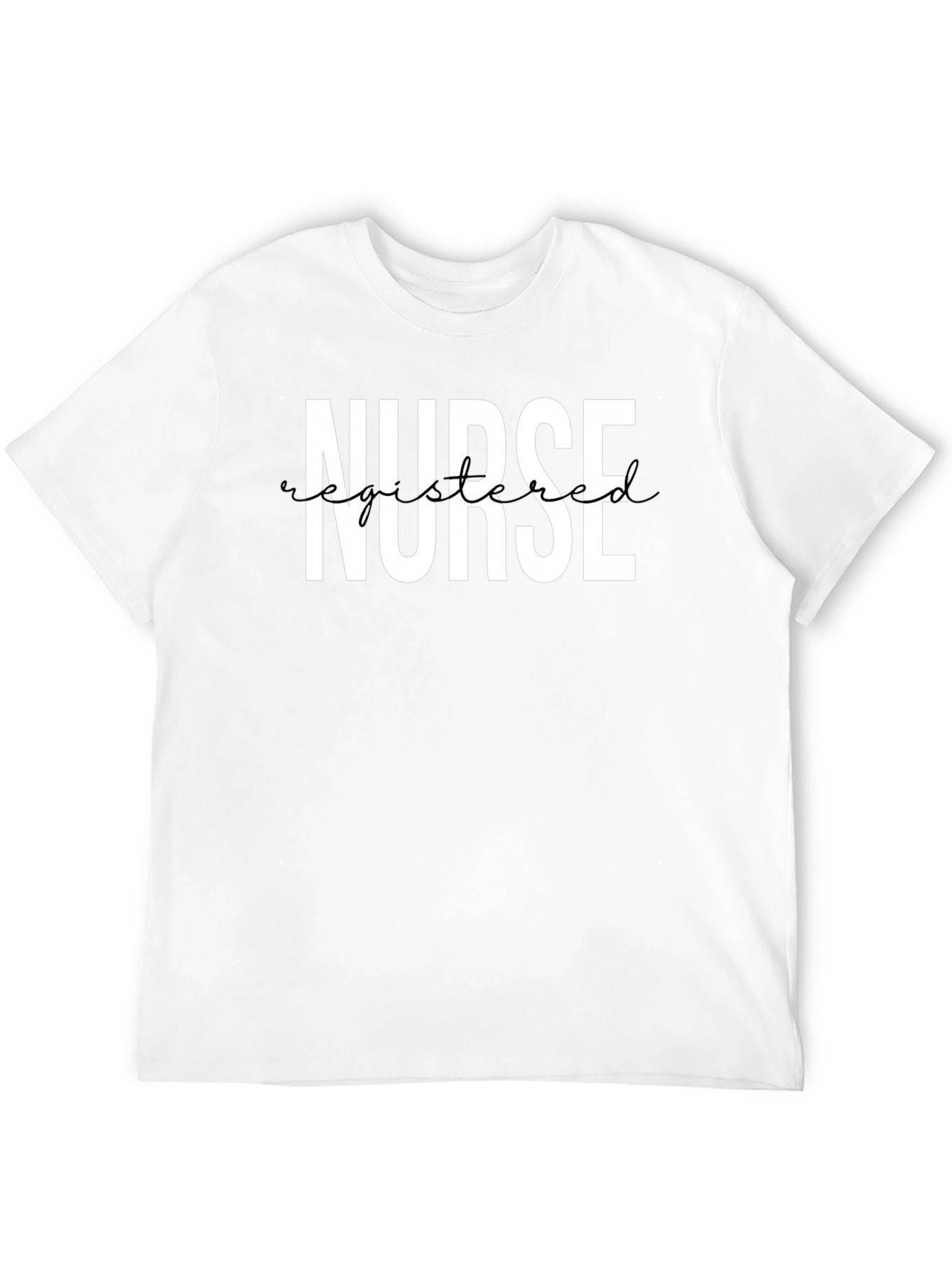 Registered Nurse T-Shirt - Black