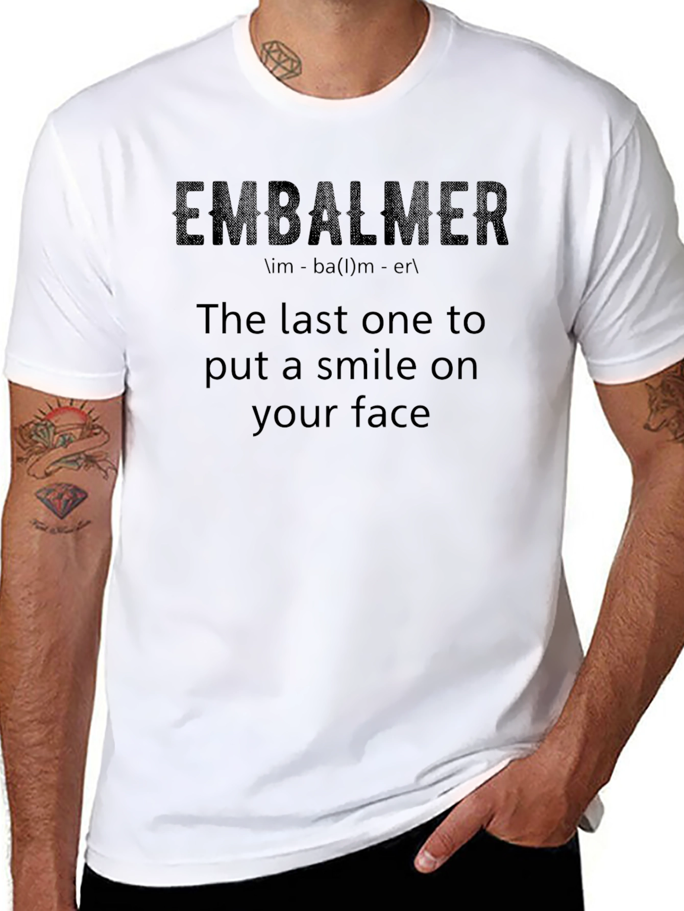 Embalmer T-Shirt: Last Smile Guarantee