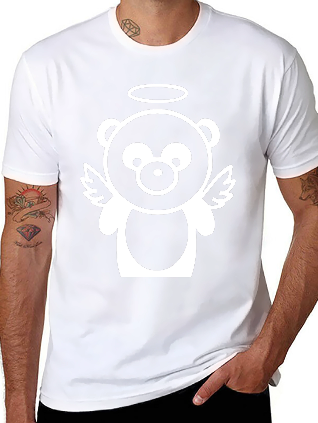Angel Bear Graphic T-Shirt