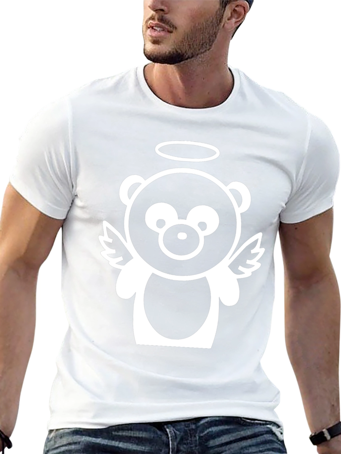 Angel Bear Graphic T-Shirt