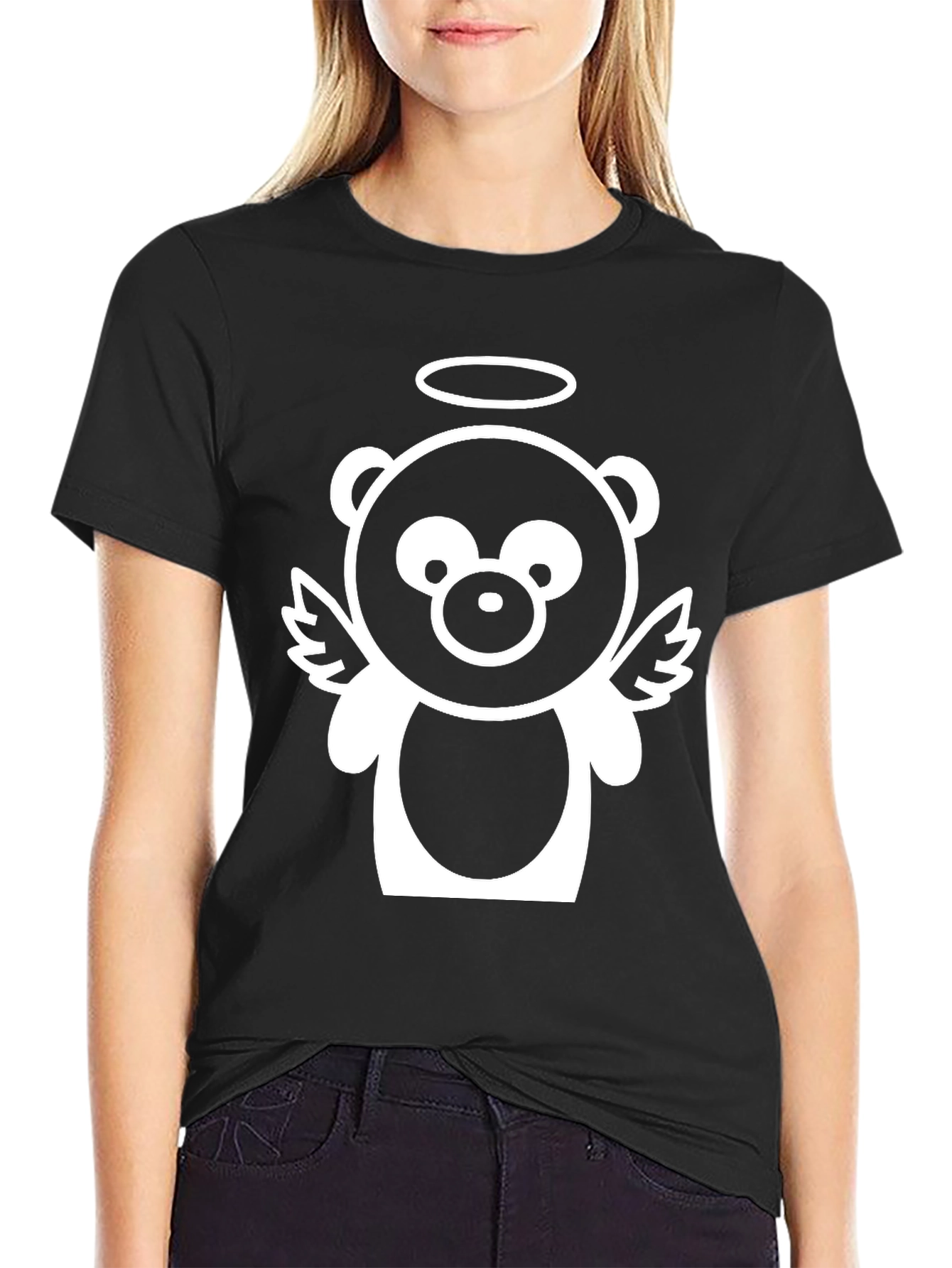 Angel Bear Graphic T-Shirt