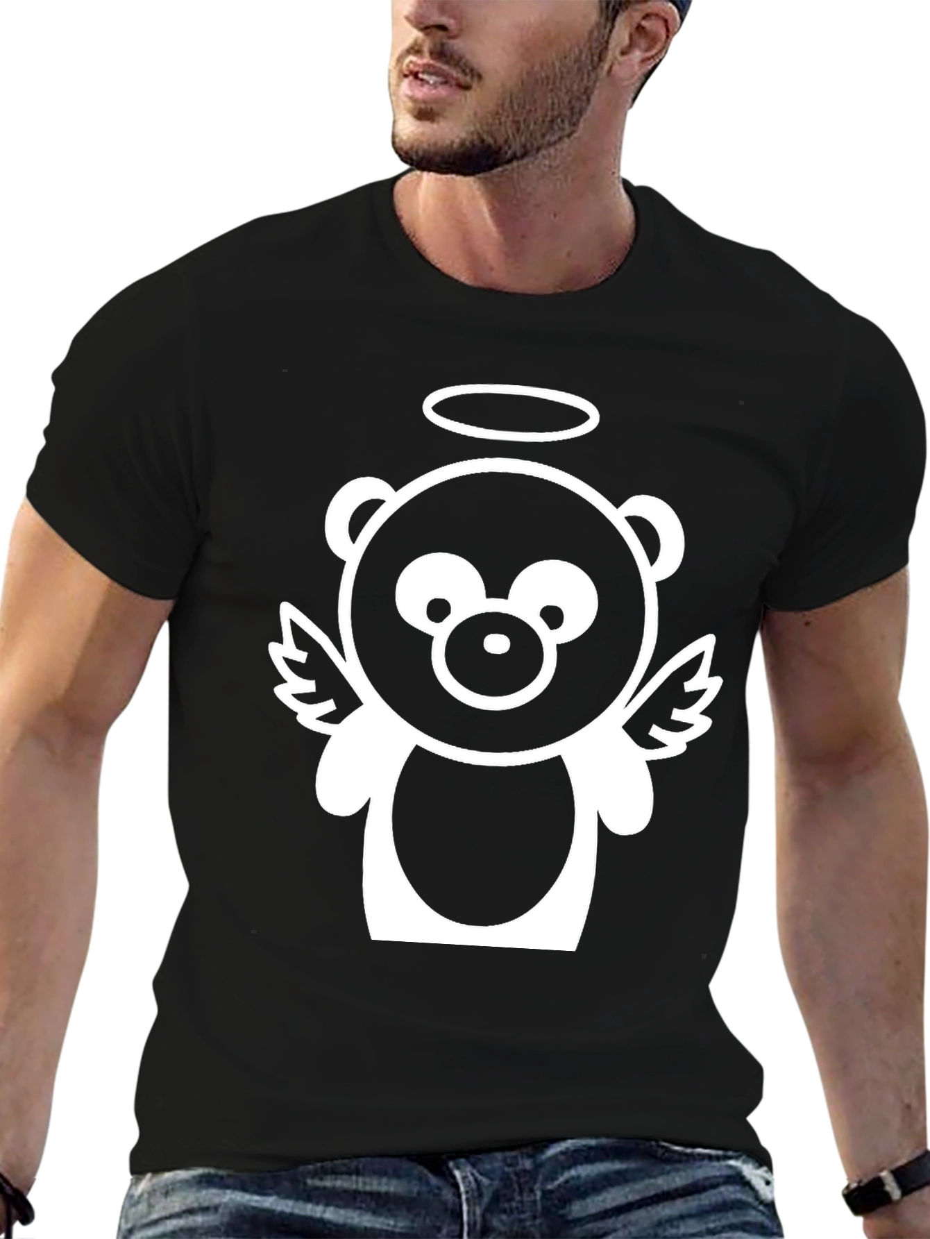 Angel Bear Graphic T-Shirt