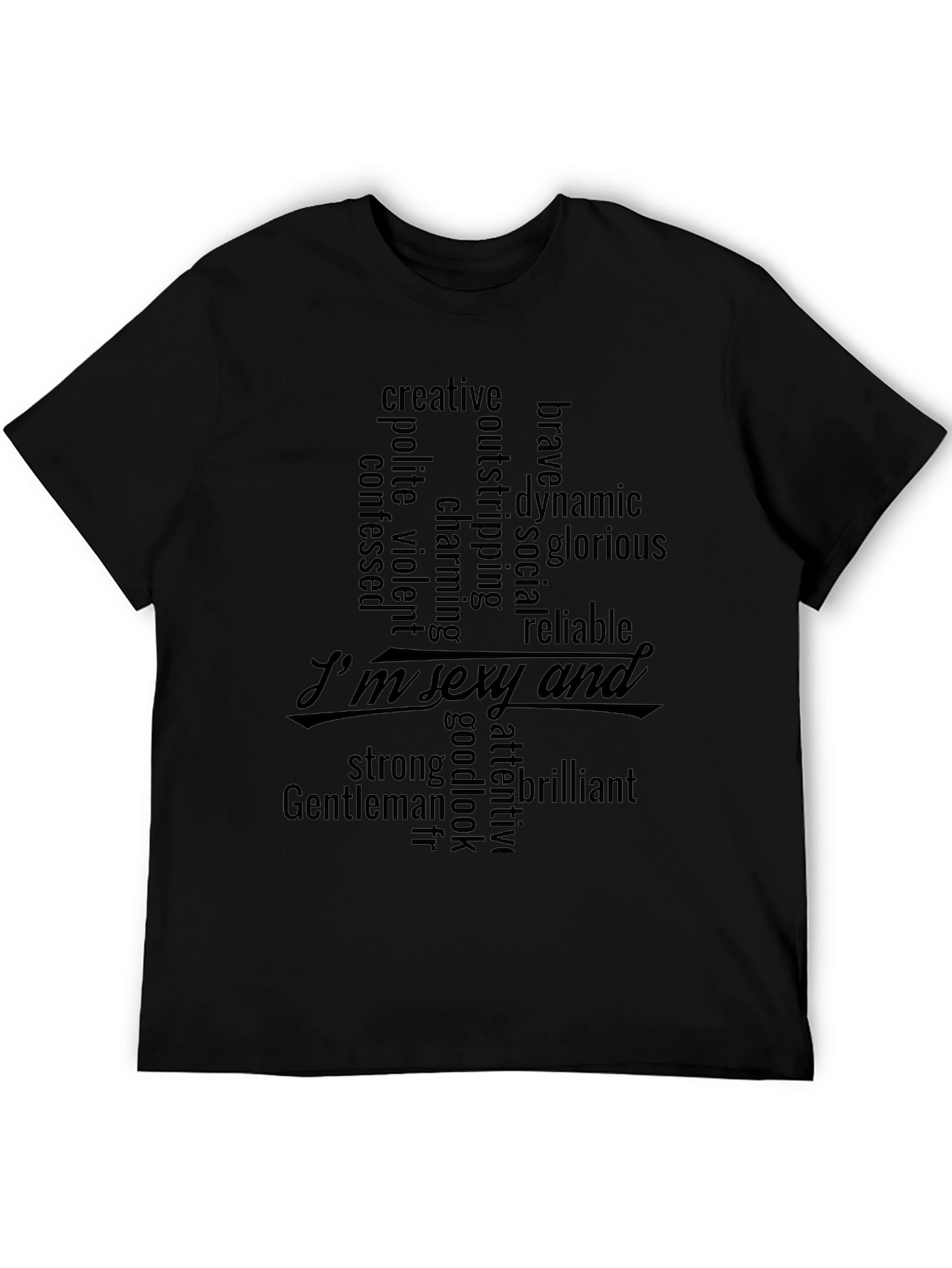 Sexy & Brilliant Mens Graphic T-Shirt