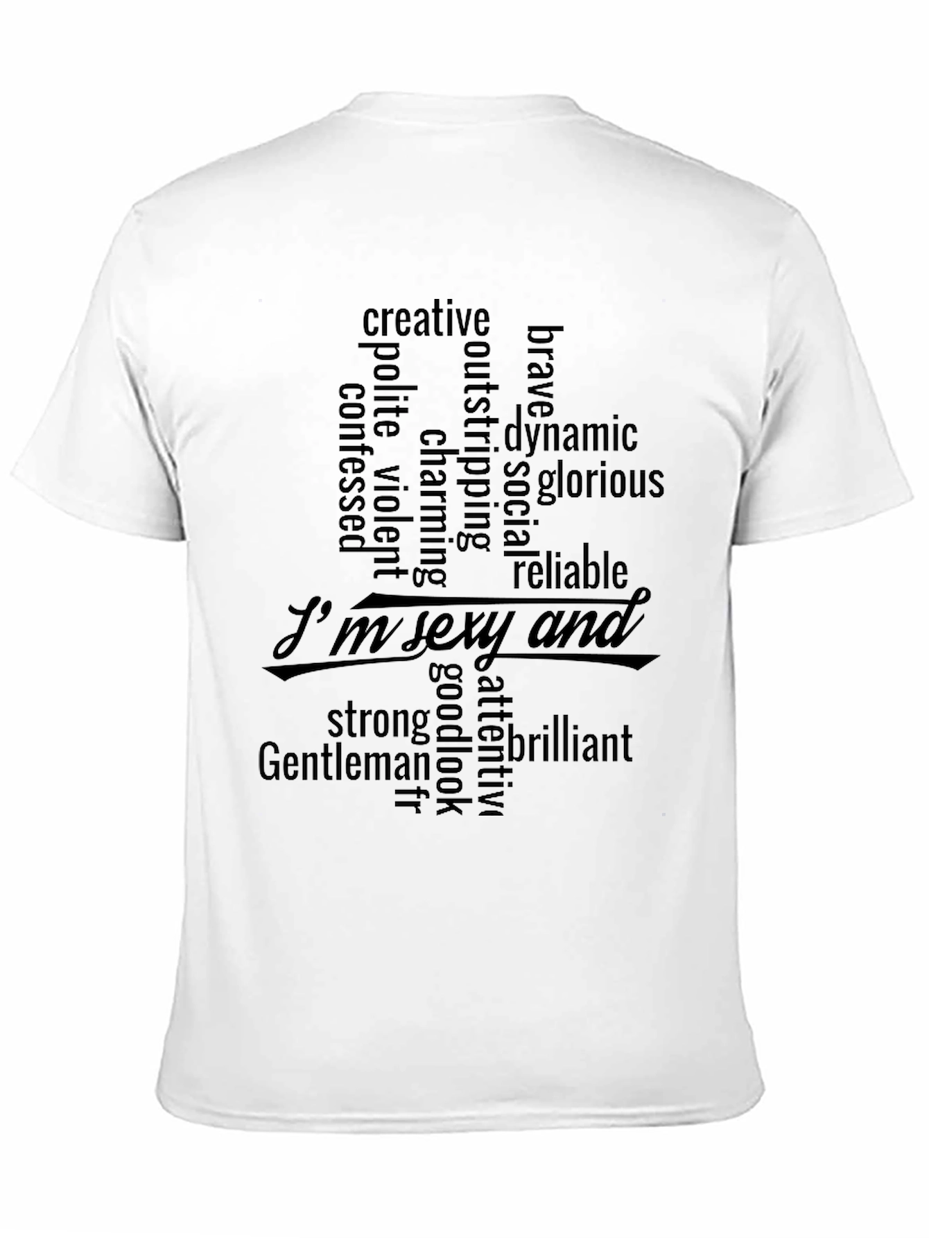 Sexy & Brilliant Mens Graphic T-Shirt