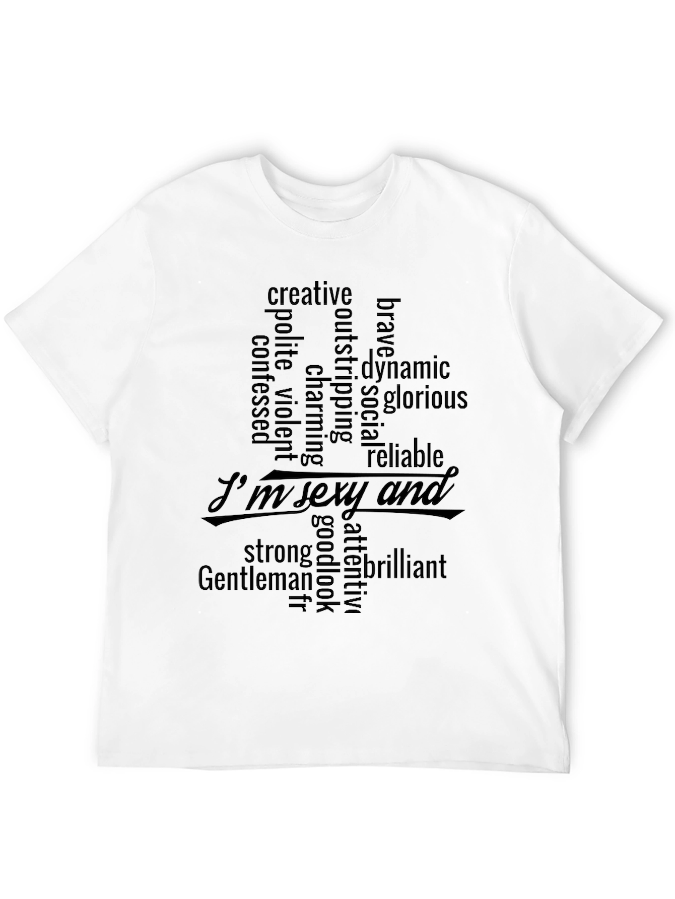 Sexy & Brilliant Mens Graphic T-Shirt