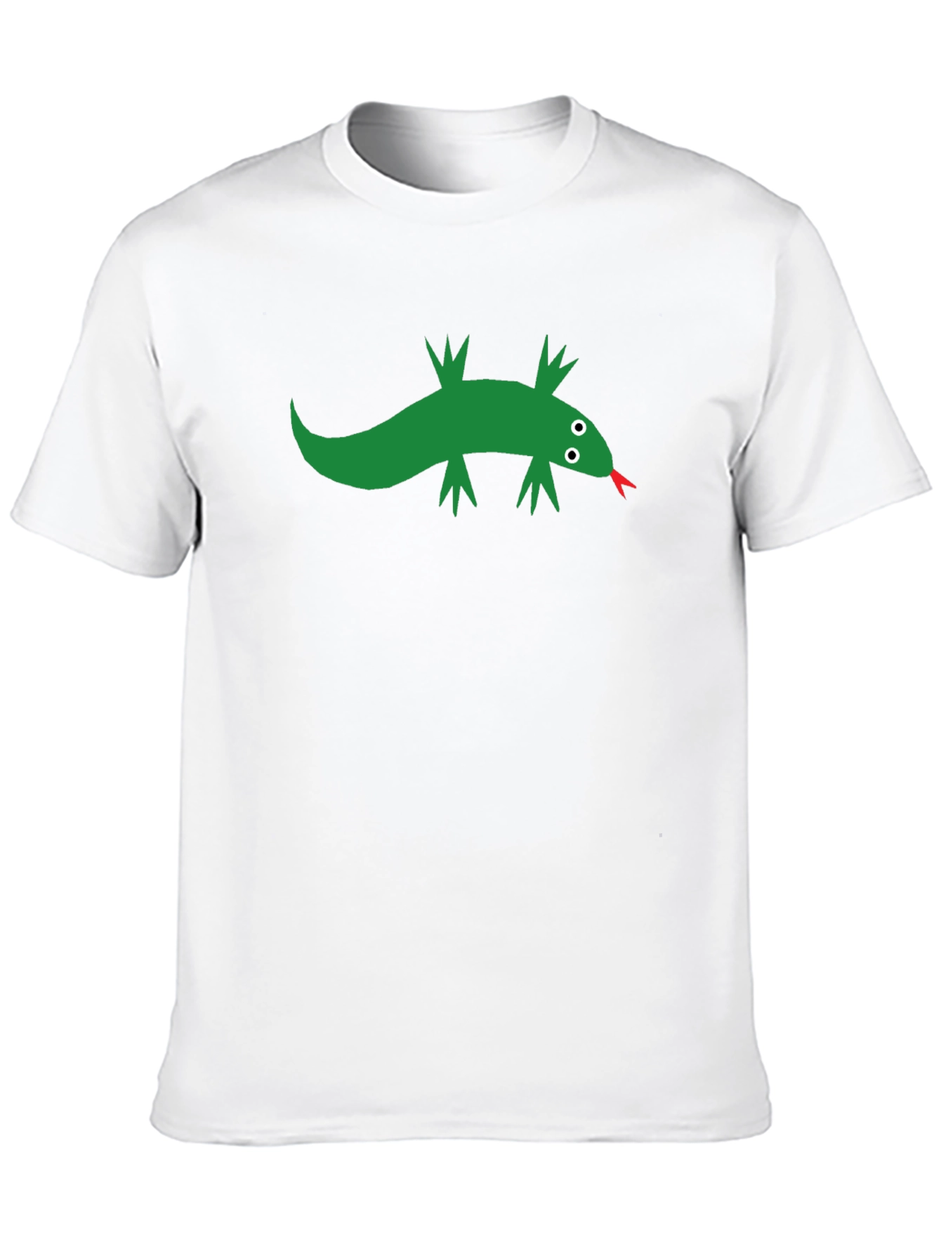 Cool Lizard Graphic Black T-Shirt
