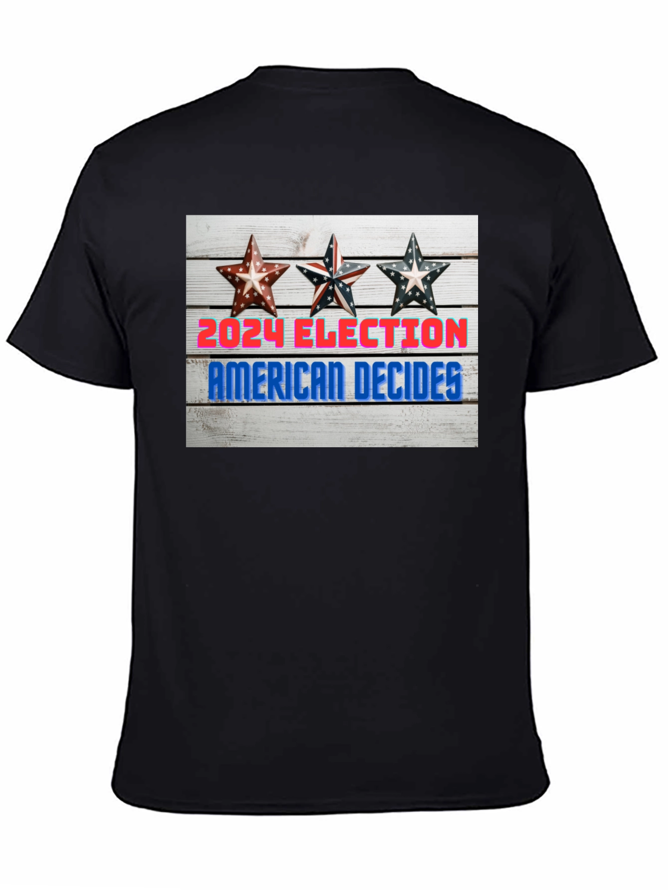 2024 Election American Decides Graphic T-Shirt