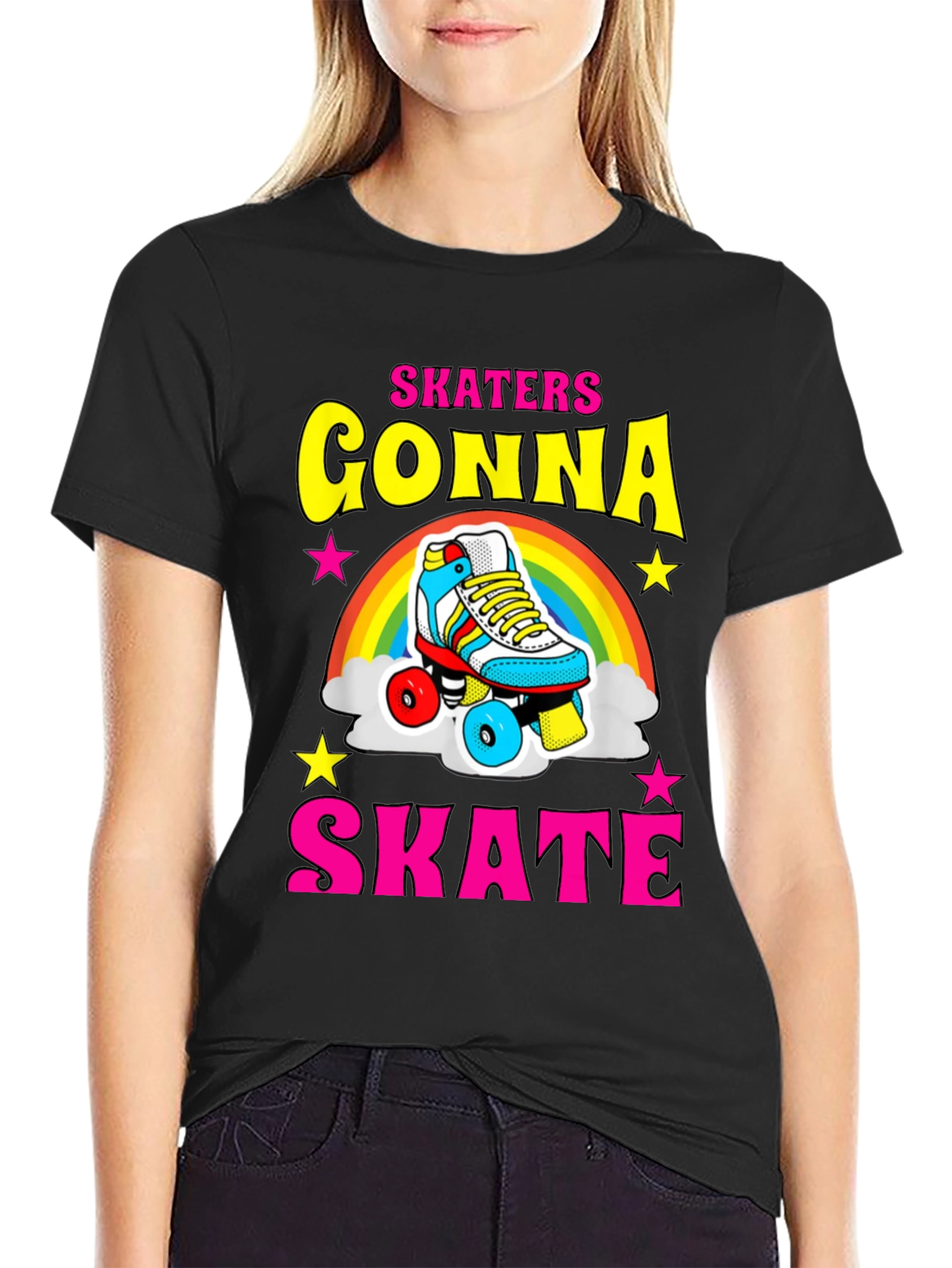 Skaters Gonna Skate Retro T-Shirt