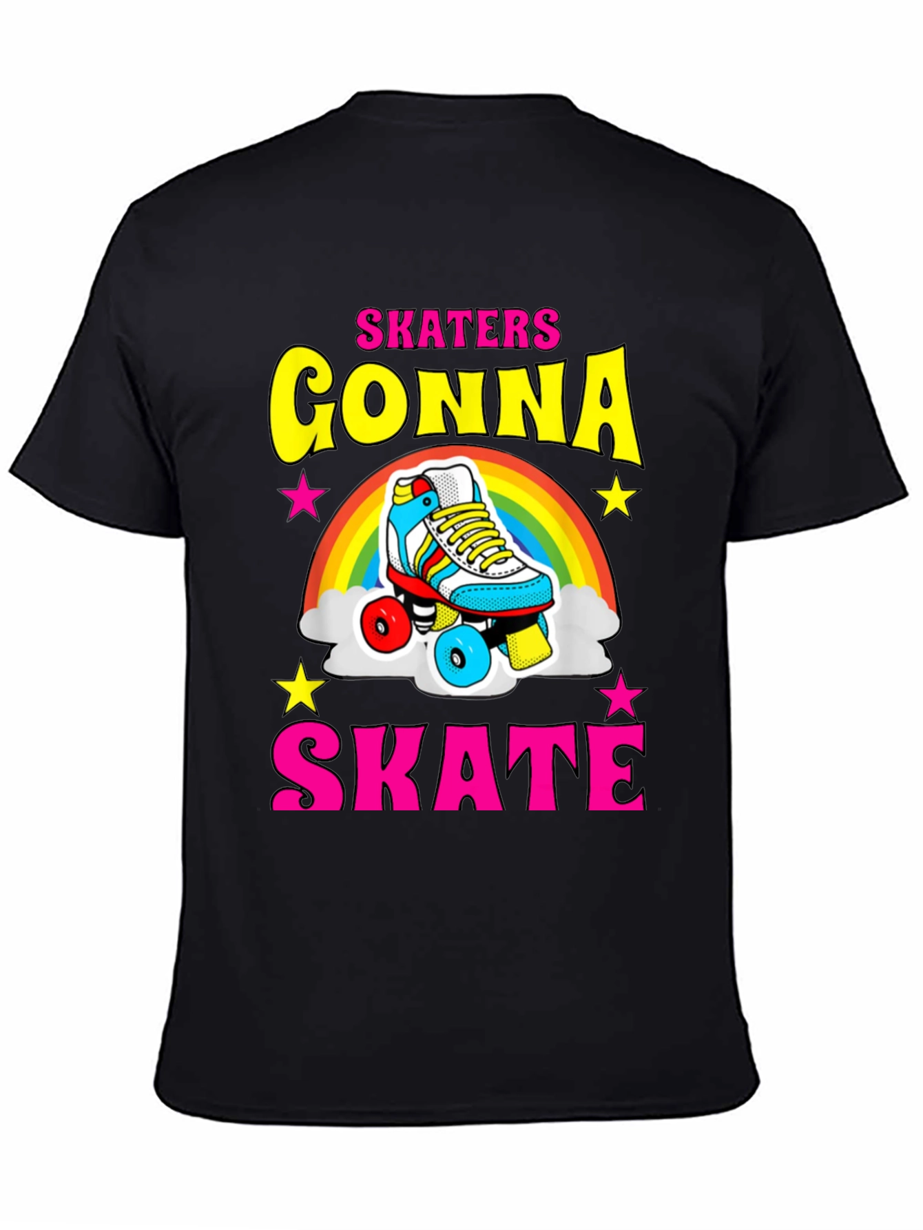 Skaters Gonna Skate Retro T-Shirt