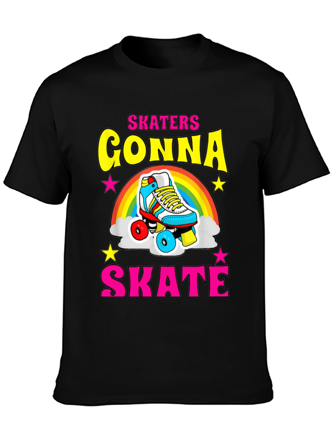 Skaters Gonna Skate Retro T-Shirt
