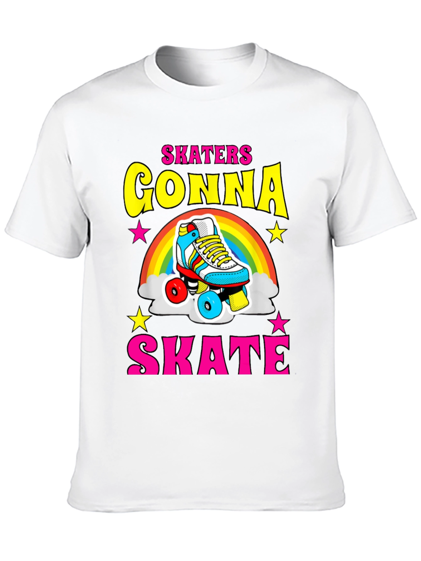 Skaters Gonna Skate Retro T-Shirt