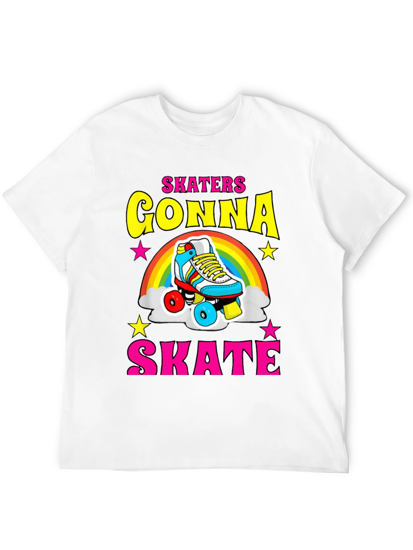 Skaters Gonna Skate Retro T-Shirt