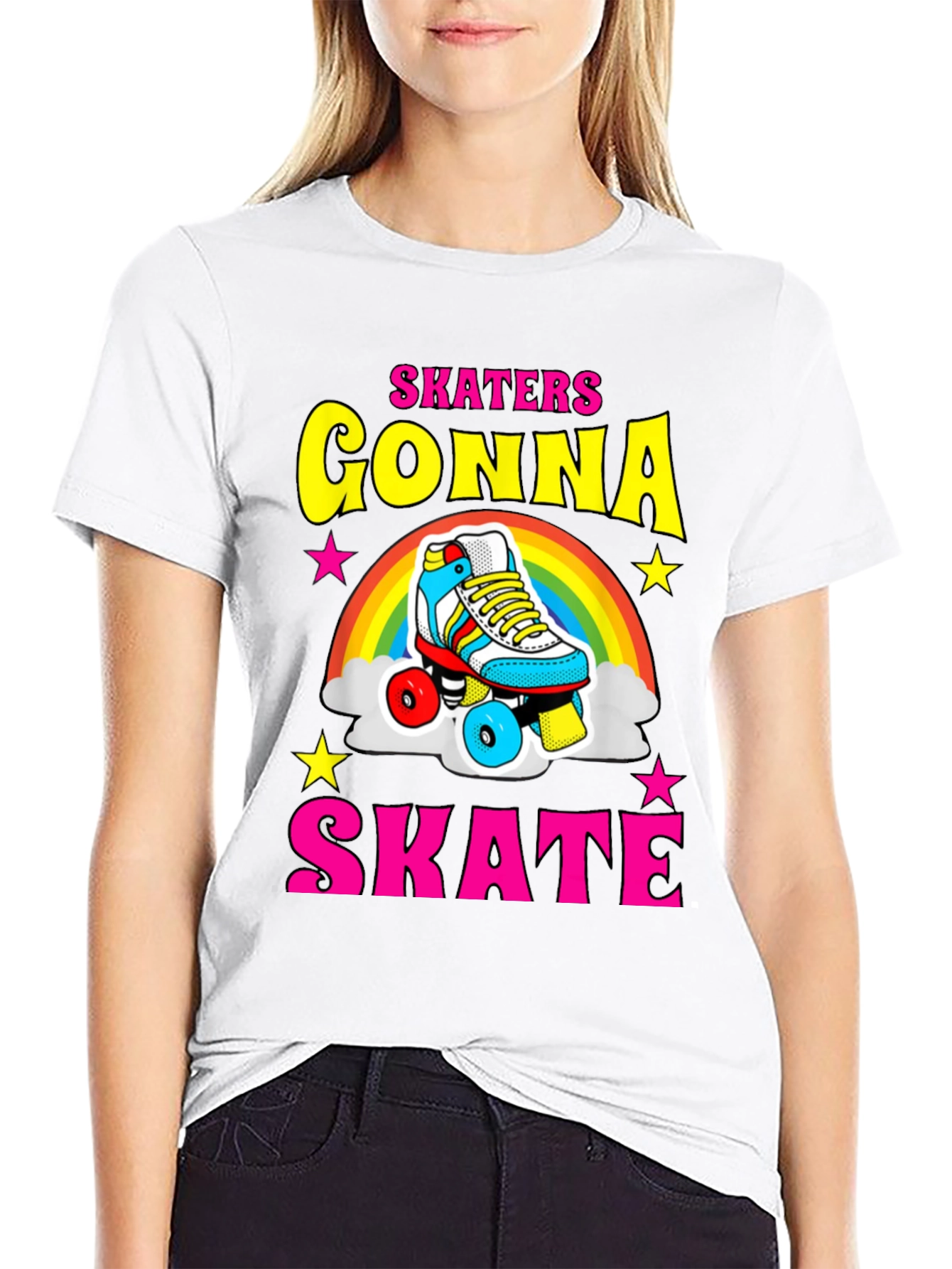 Skaters Gonna Skate Retro T-Shirt