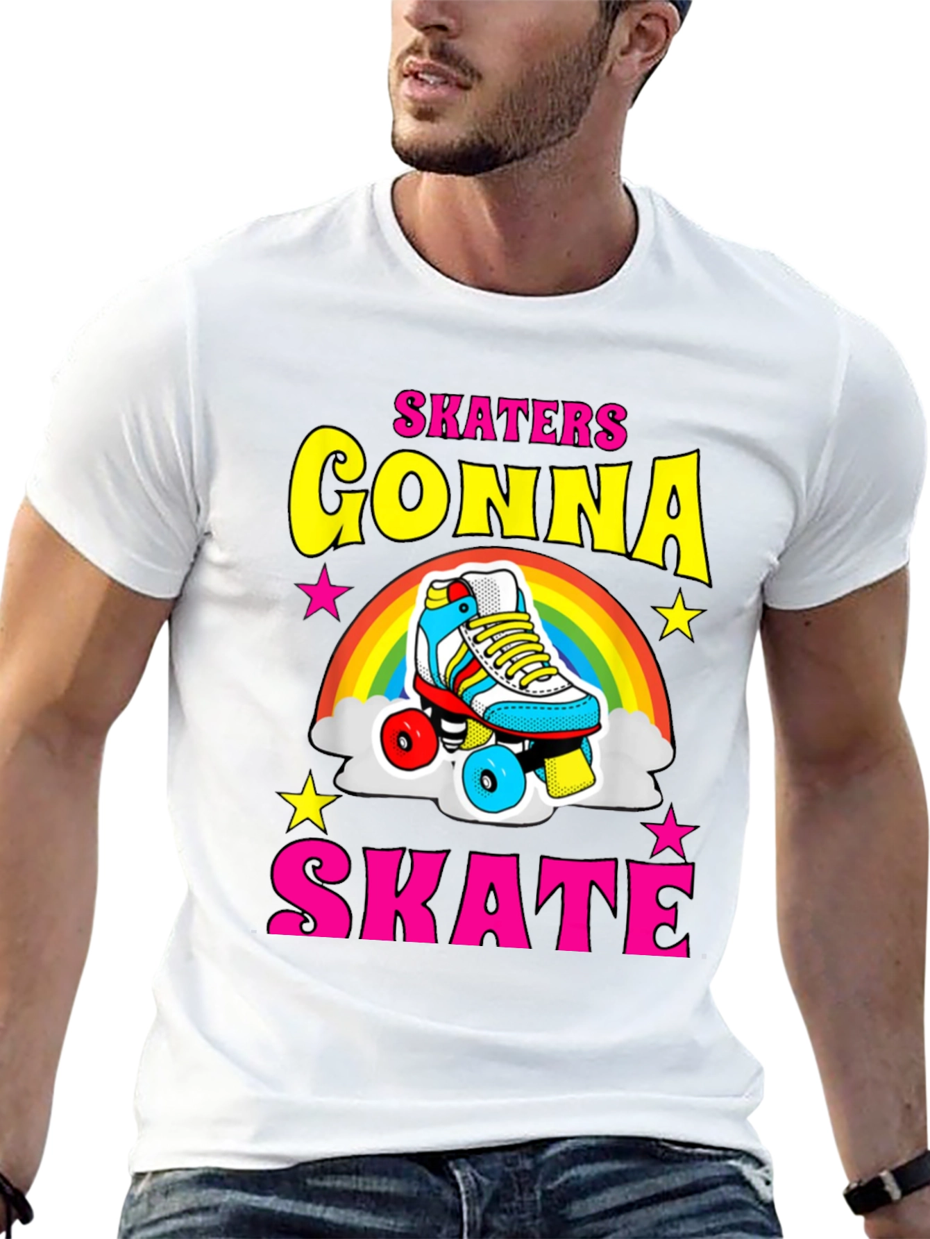 Skaters Gonna Skate Retro T-Shirt