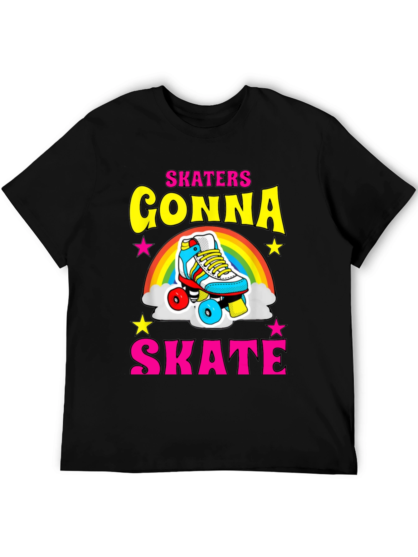 Skaters Gonna Skate Retro T-Shirt