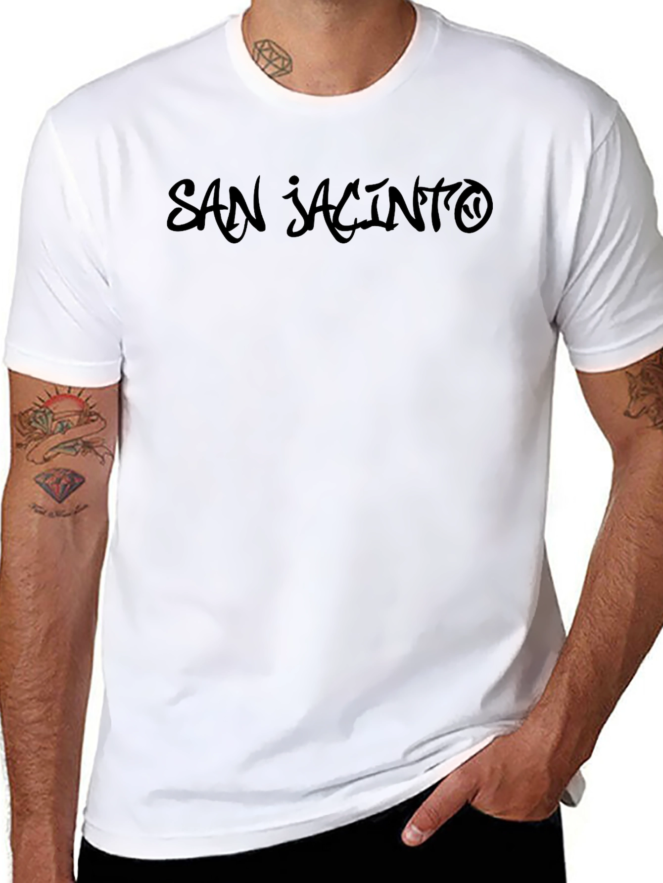 San Jacinto Graphic Tee - Classic Black T-Shirt