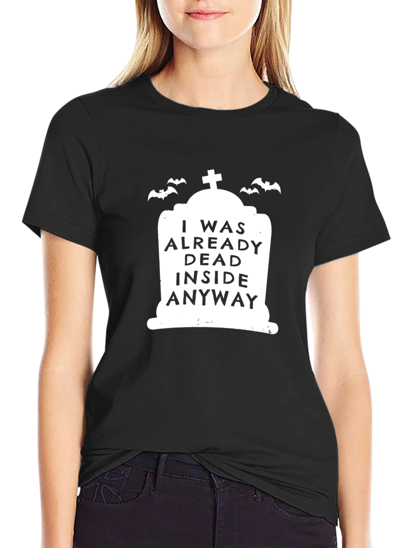 Dead Inside Anyway Graphic Tee - Unisex