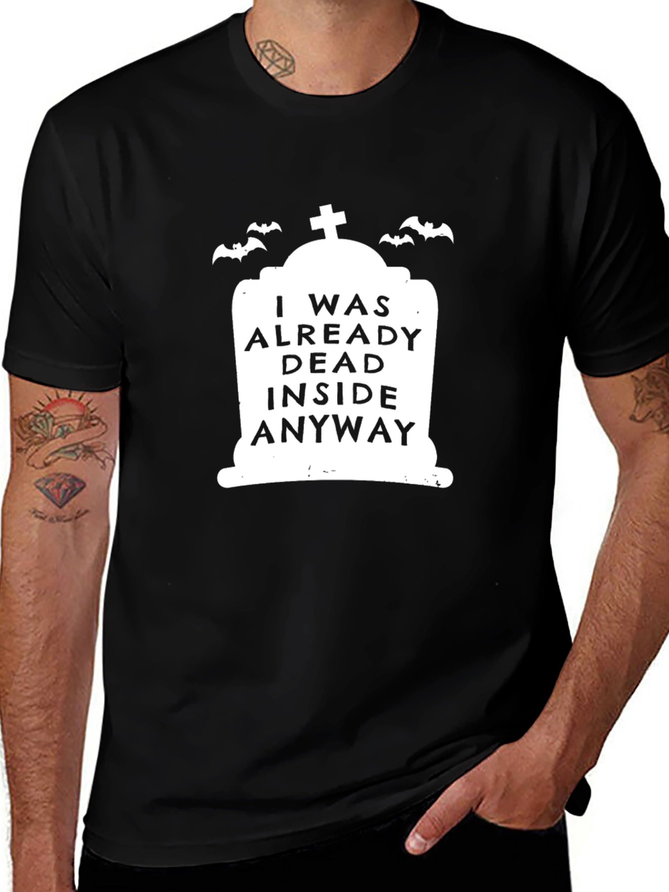 Dead Inside Anyway Graphic Tee - Unisex
