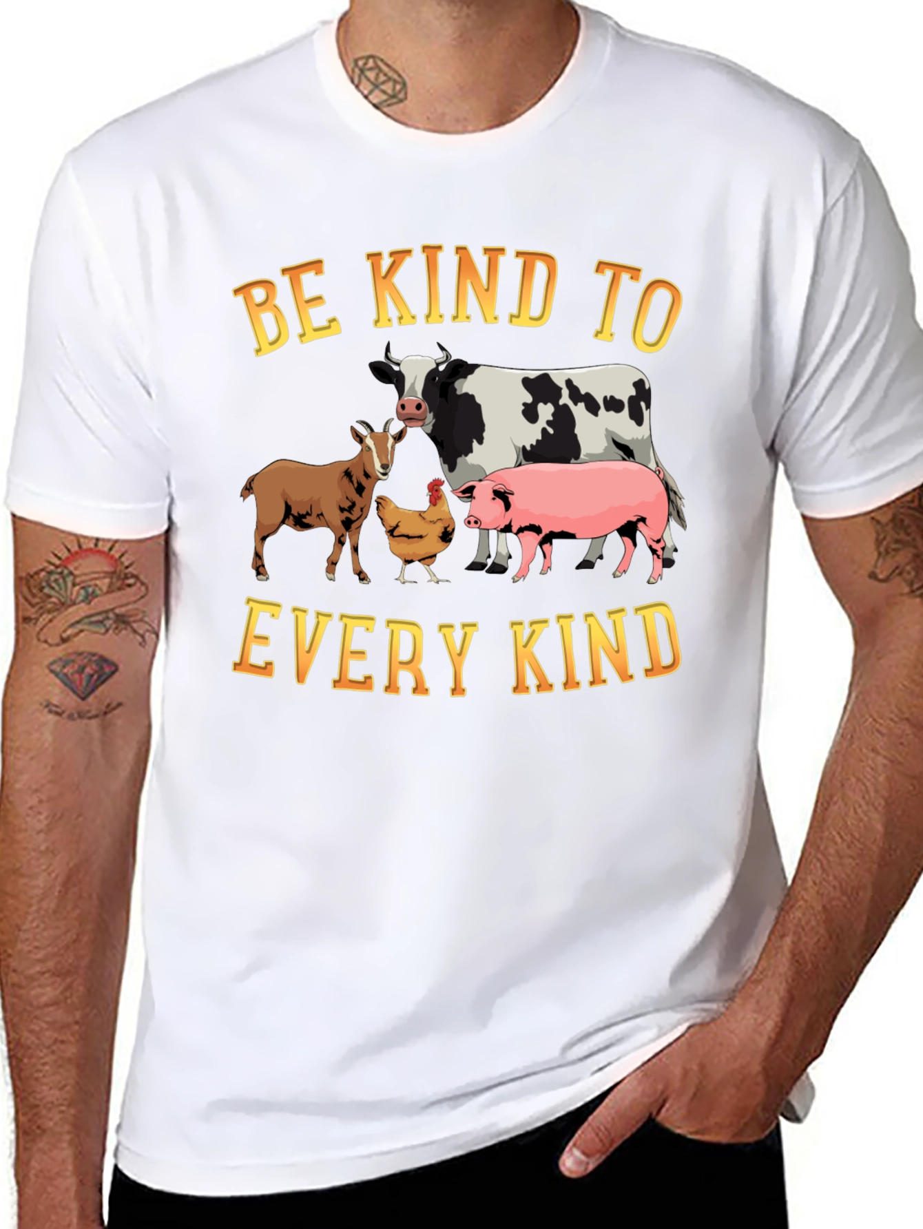 Be Kind to Every Kind T-Shirt Animal Lover Tee