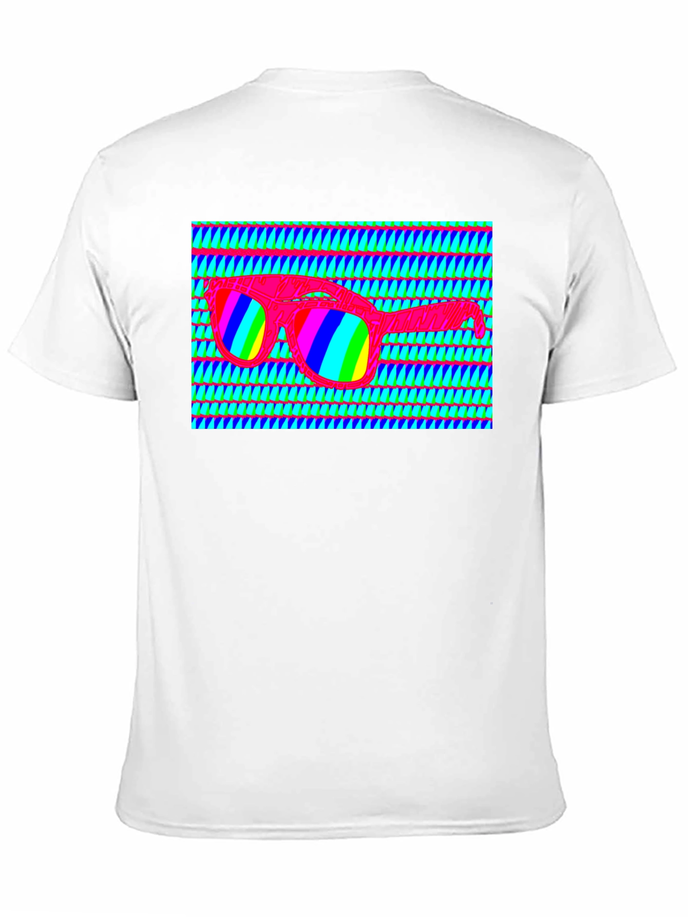 Retro Sunglasses Graphic T-Shirt - Vibrant Design