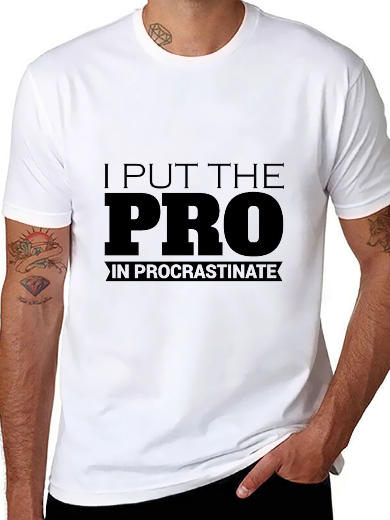 Procrastinate T-Shirt - I Put The Pro