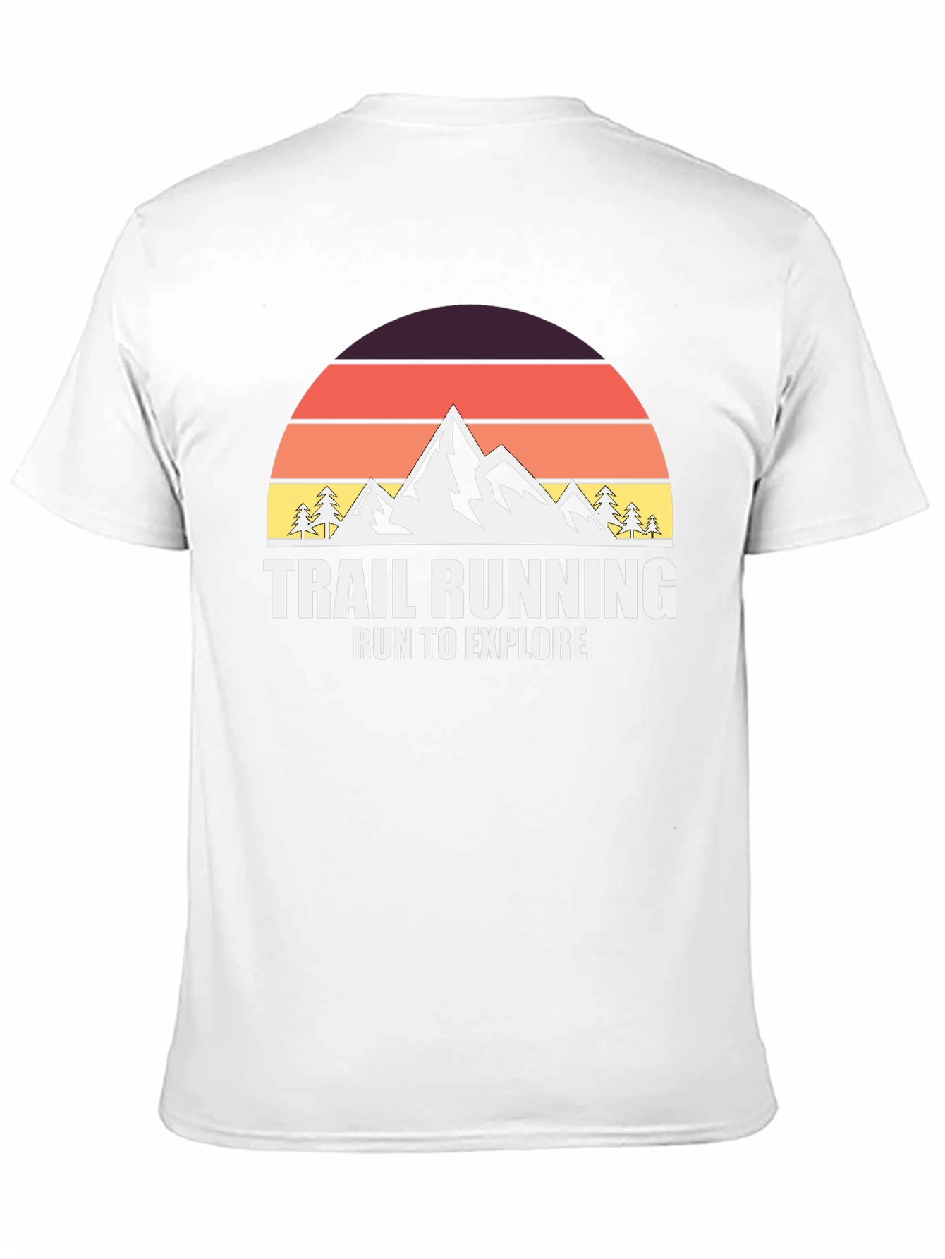Trail Running T-Shirt - Run to Explore