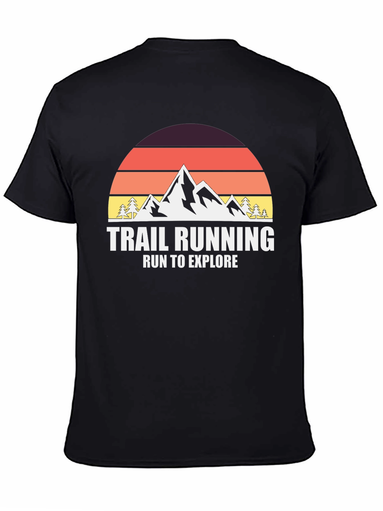 Trail Running T-Shirt - Run to Explore