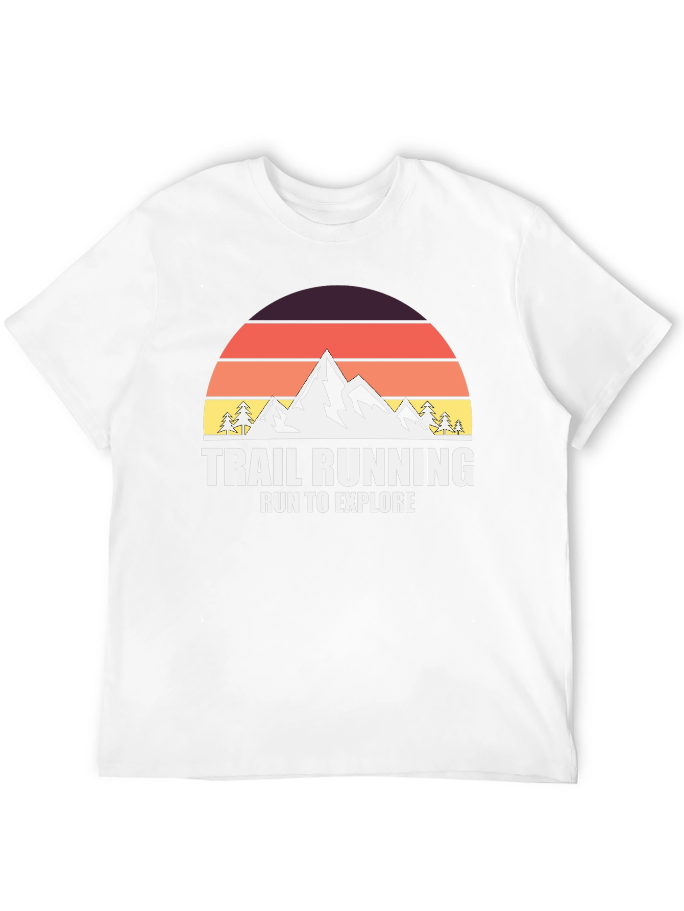 Trail Running T-Shirt - Run to Explore