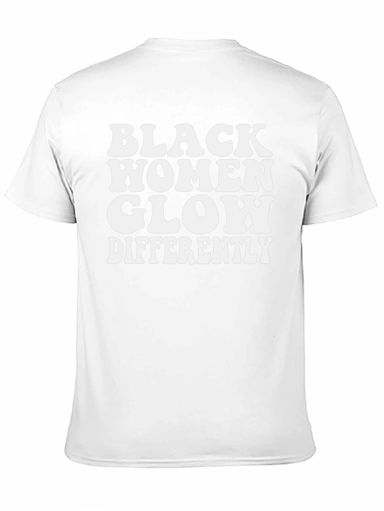Black Women Glow Differently Graphic Tee