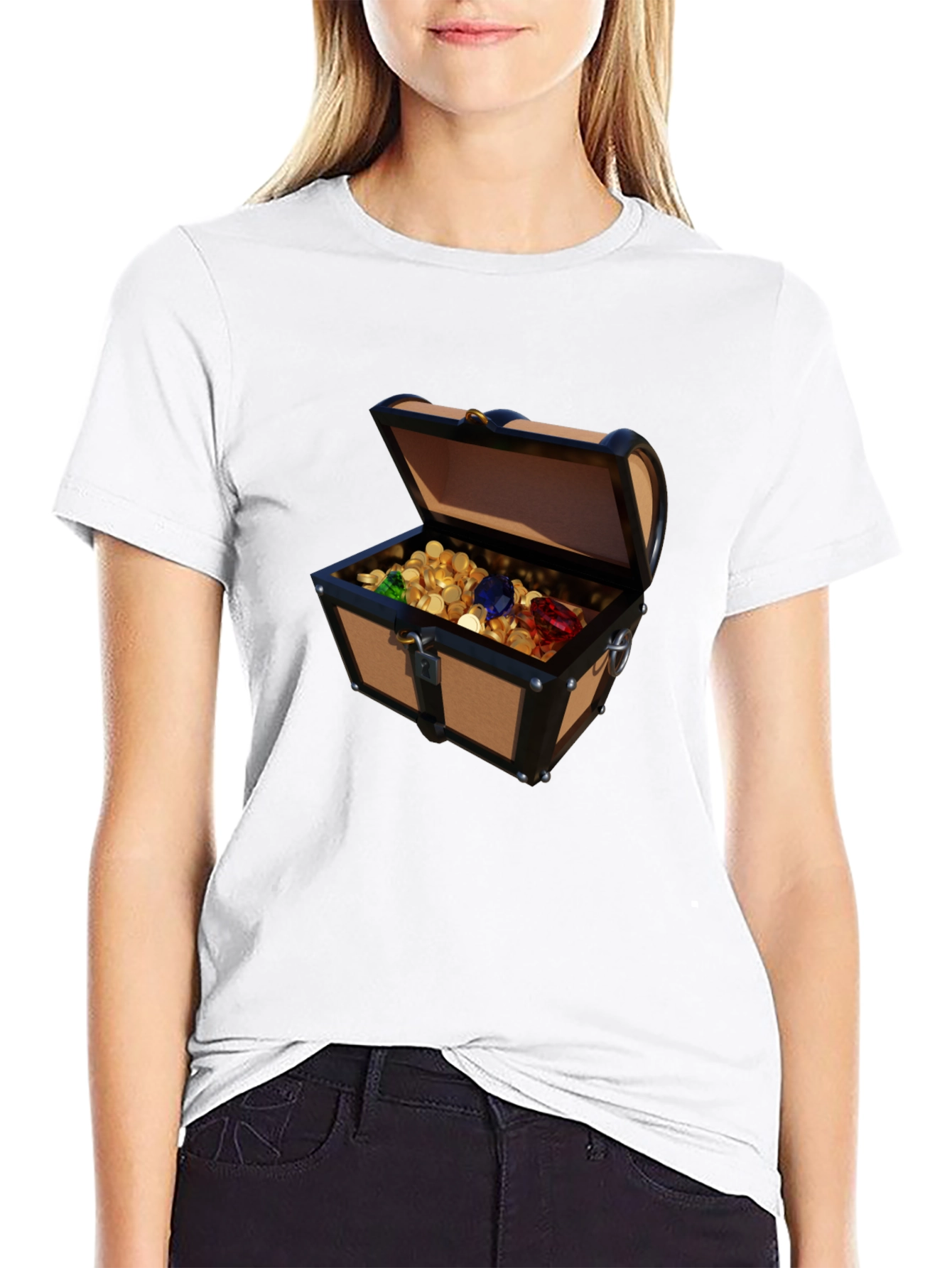 Treasure Chest Graphic T-Shirt