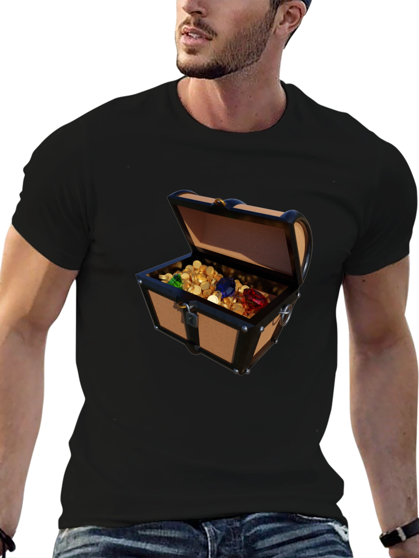 Treasure Chest Graphic T-Shirt