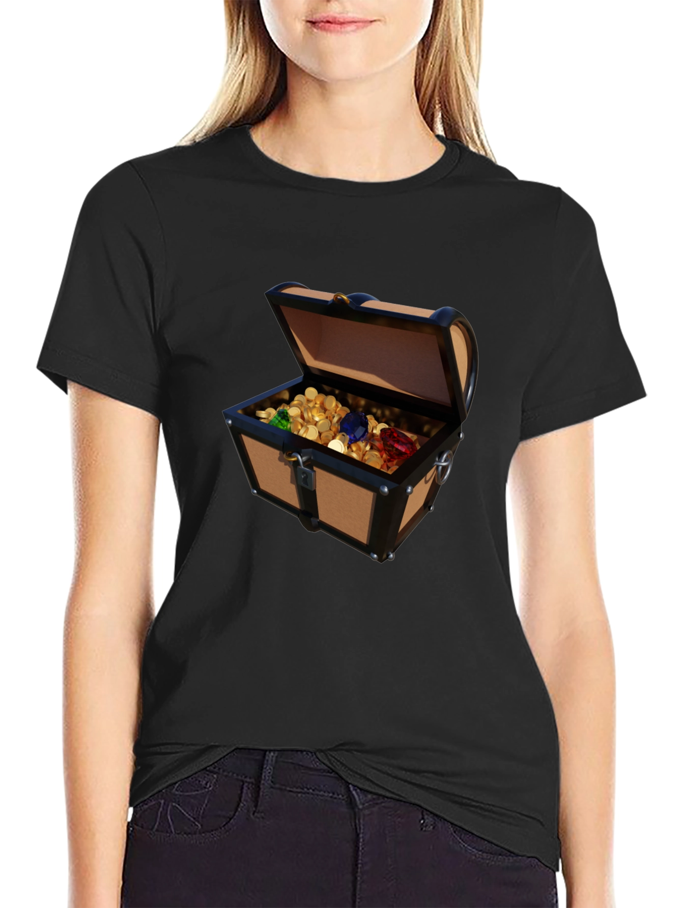 Treasure Chest Graphic T-Shirt