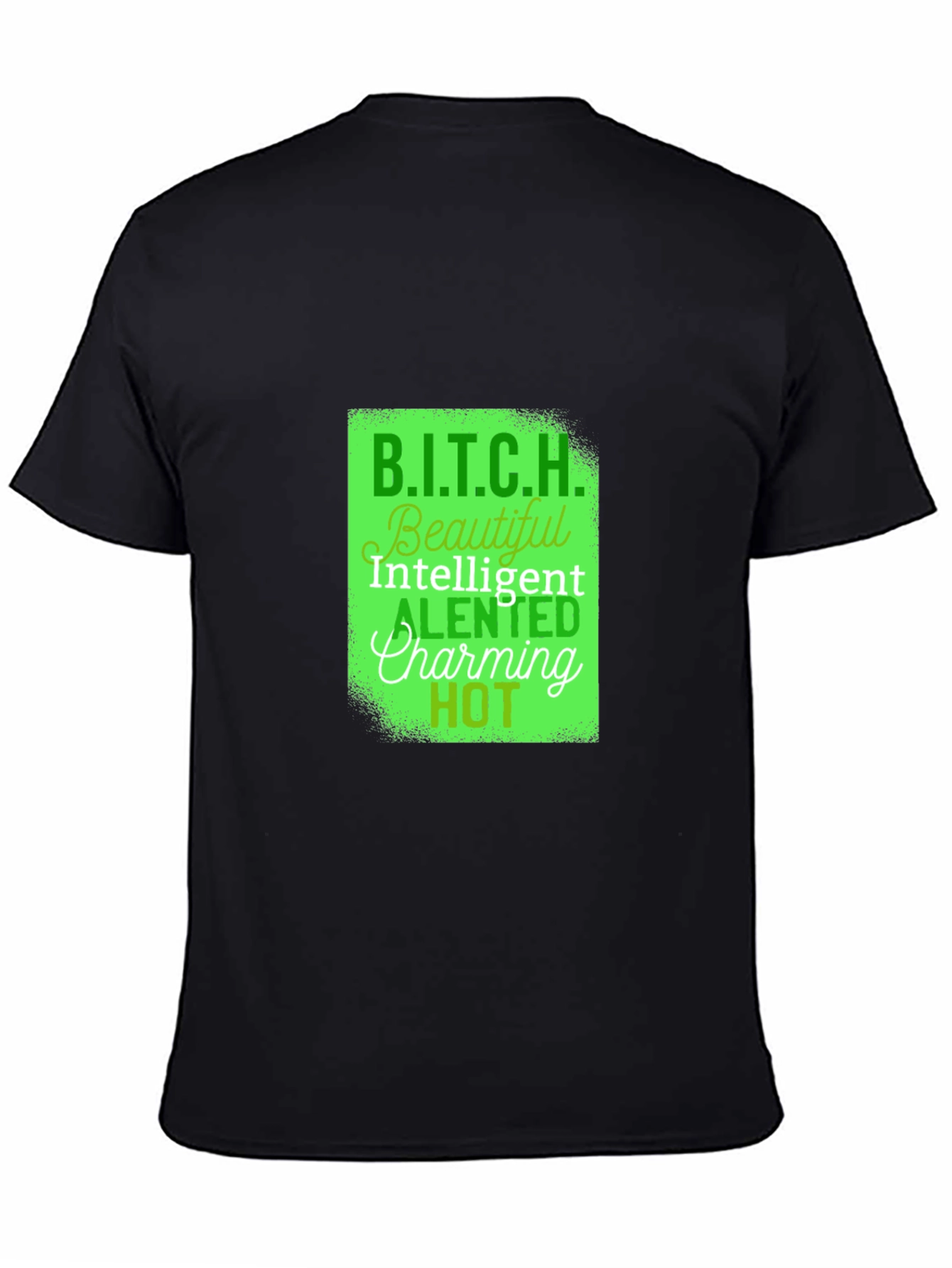 B.I.T.C.H. Definition Graphic Tee - Black