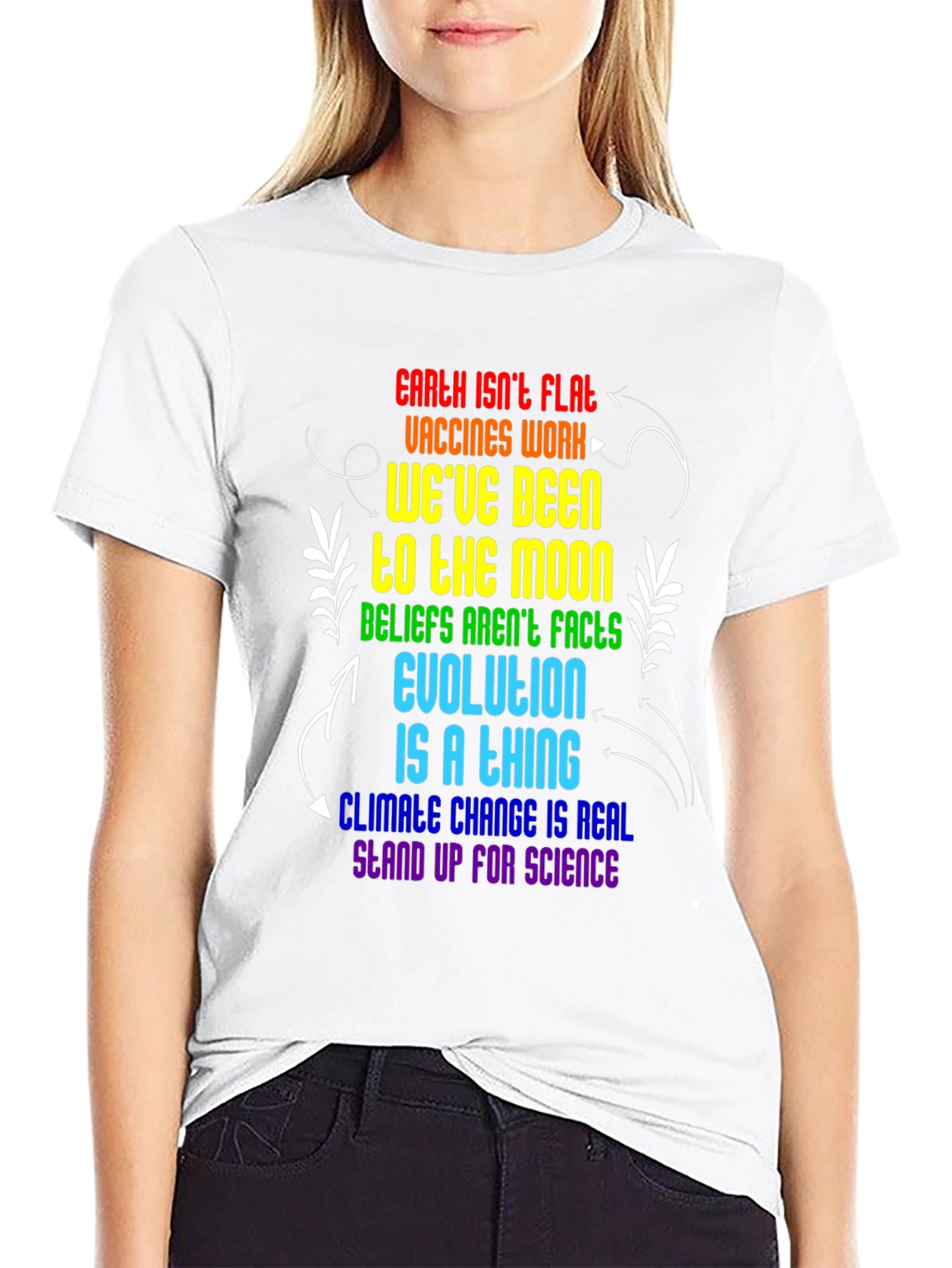 Science Facts Rainbow T-Shirt