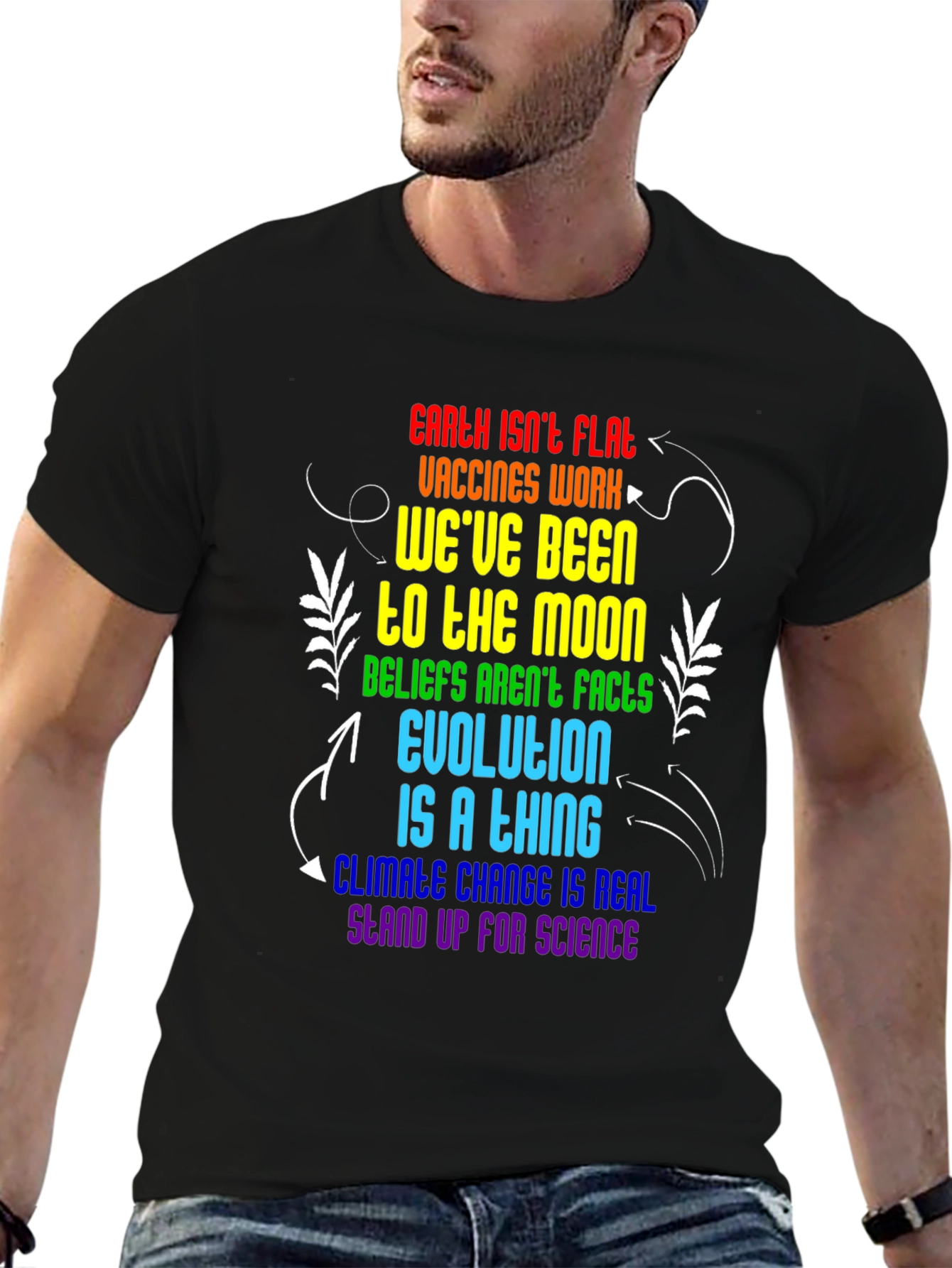 Science Facts Rainbow T-Shirt