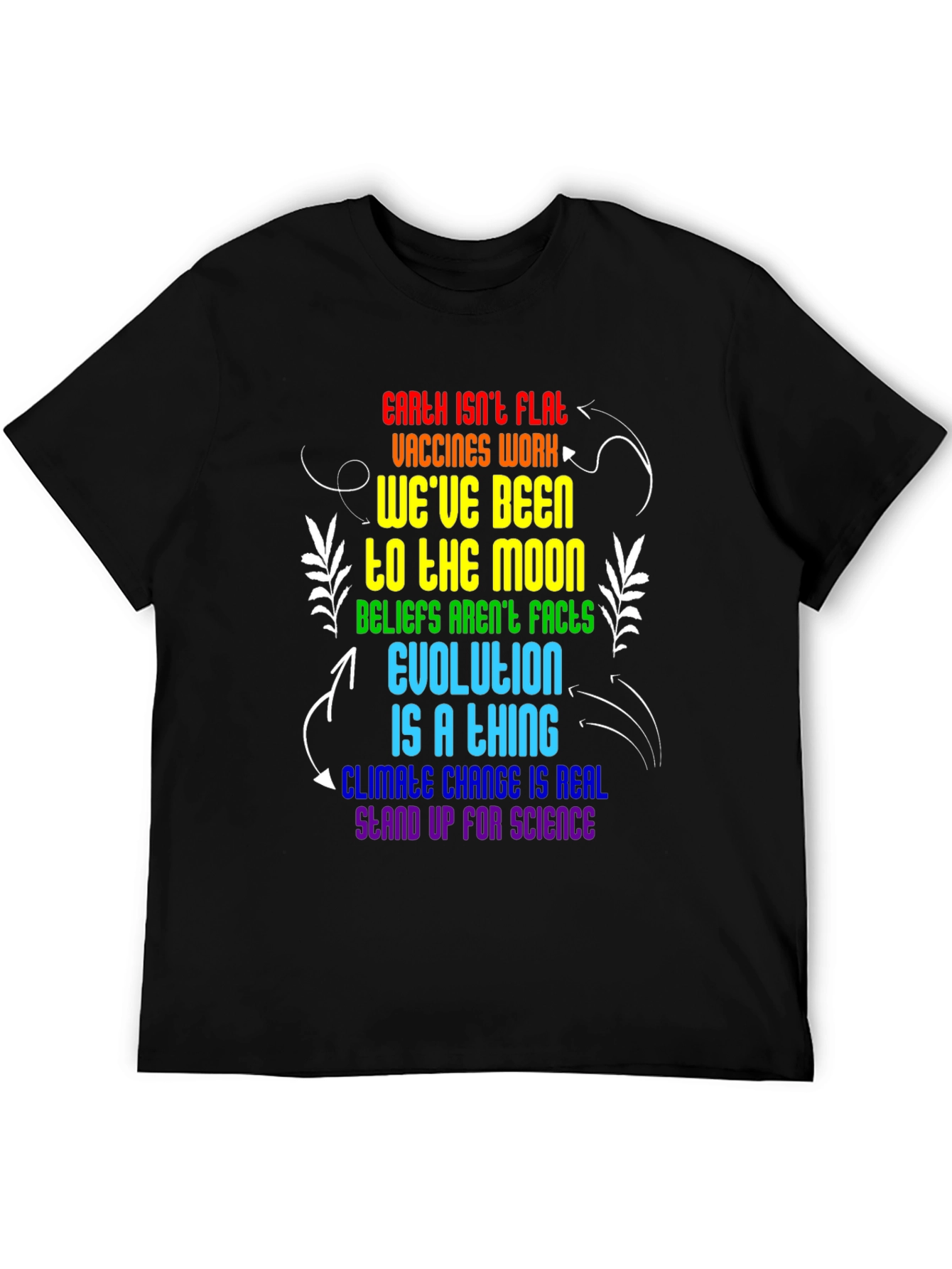 Science Facts Rainbow T-Shirt
