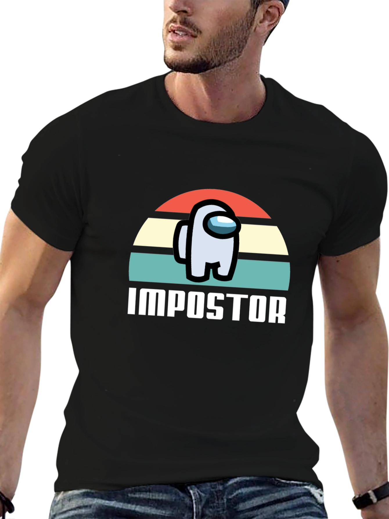 Among Us Impostor T-Shirt - Crewmate Style