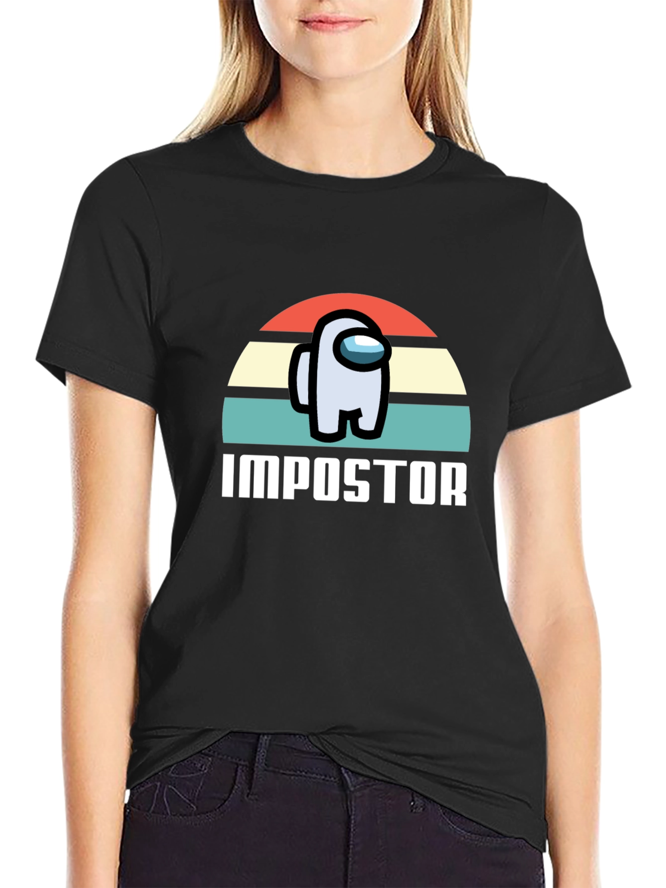 Among Us Impostor T-Shirt - Crewmate Style