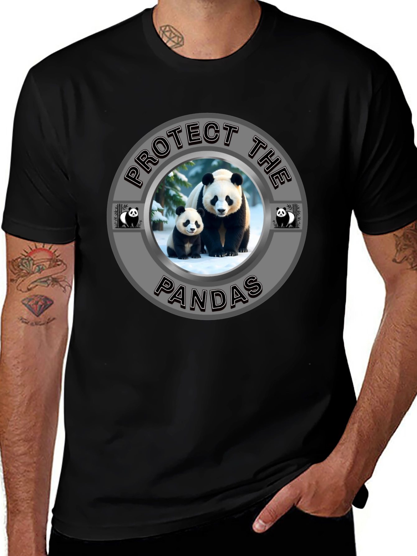 Protect the Pandas Graphic Tee