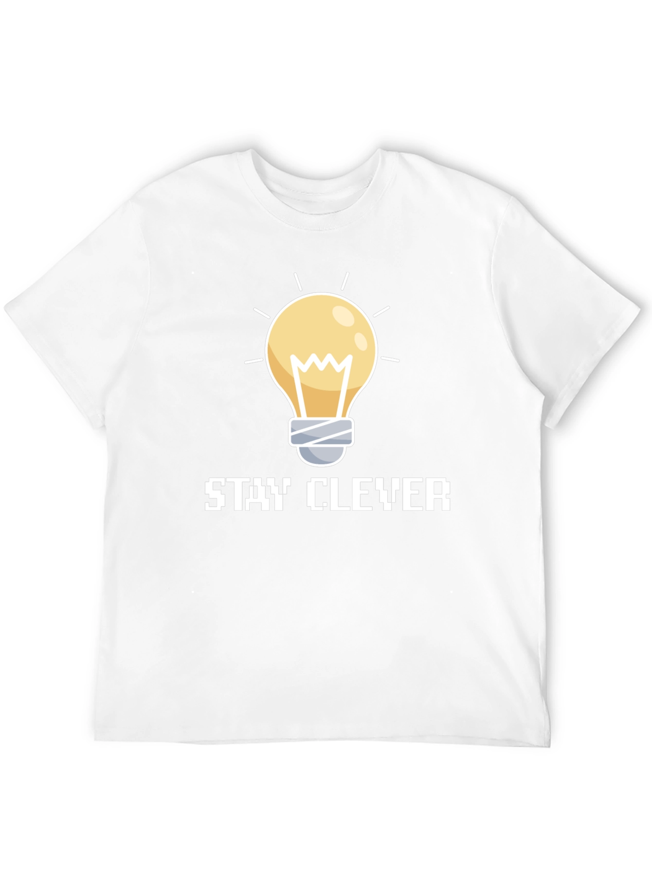 Stay Clever Graphic Tee - Idea Lightbulb Design