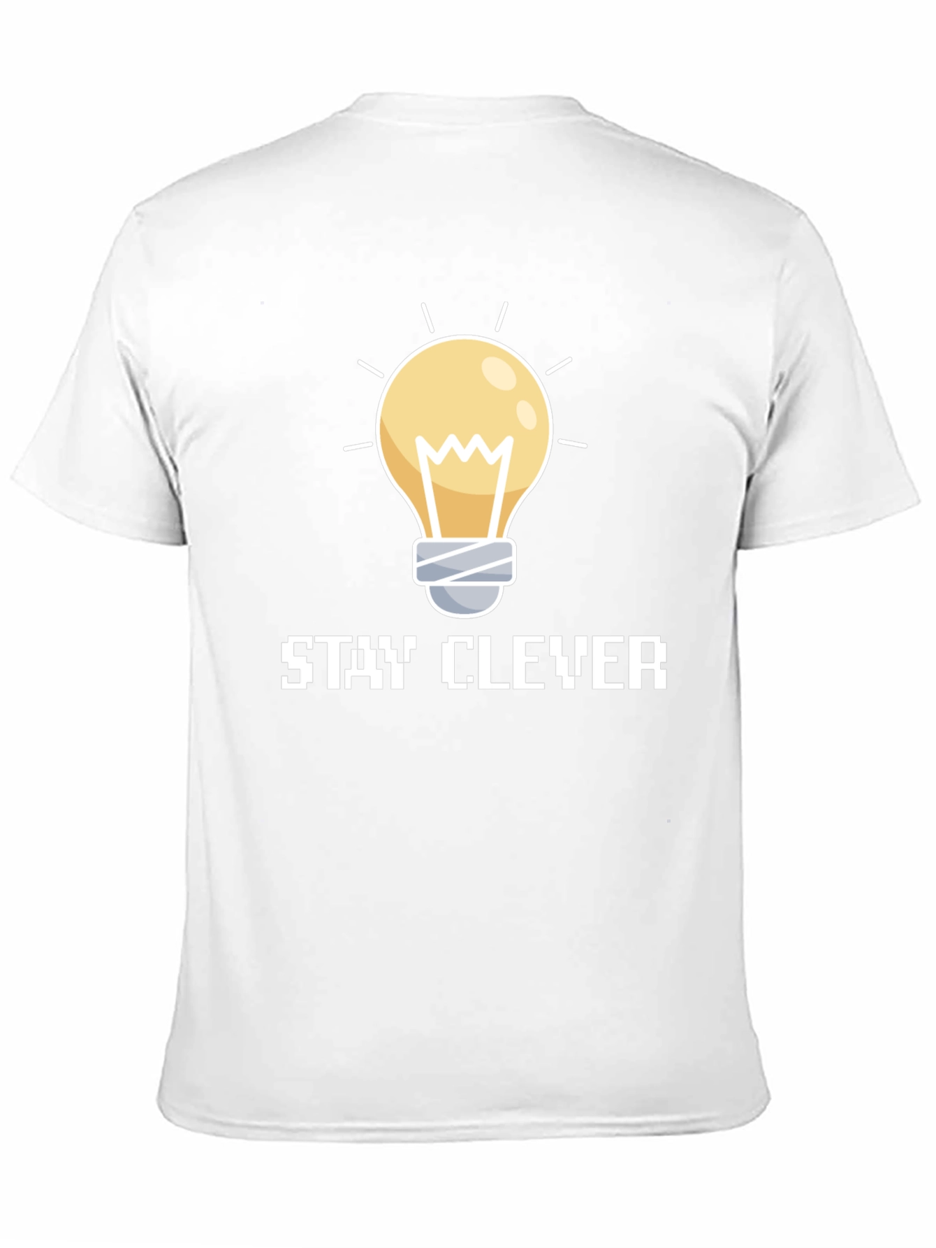 Stay Clever Graphic Tee - Idea Lightbulb Design