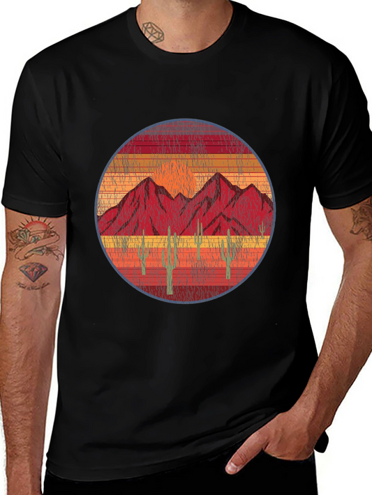 Vintage Desert Mountain T-Shirt