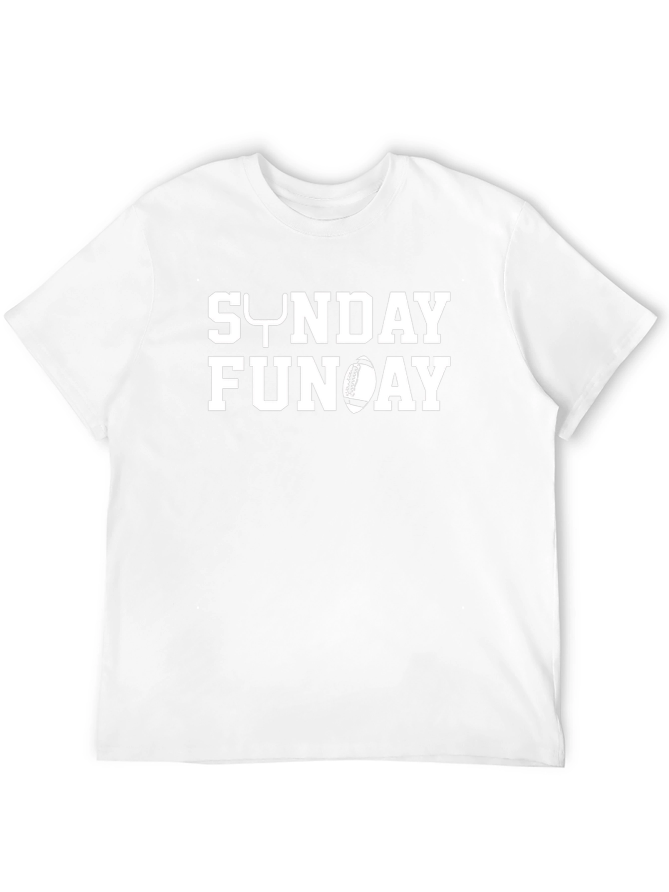 Sunday Funday Football Graphic Tee - Casual Style