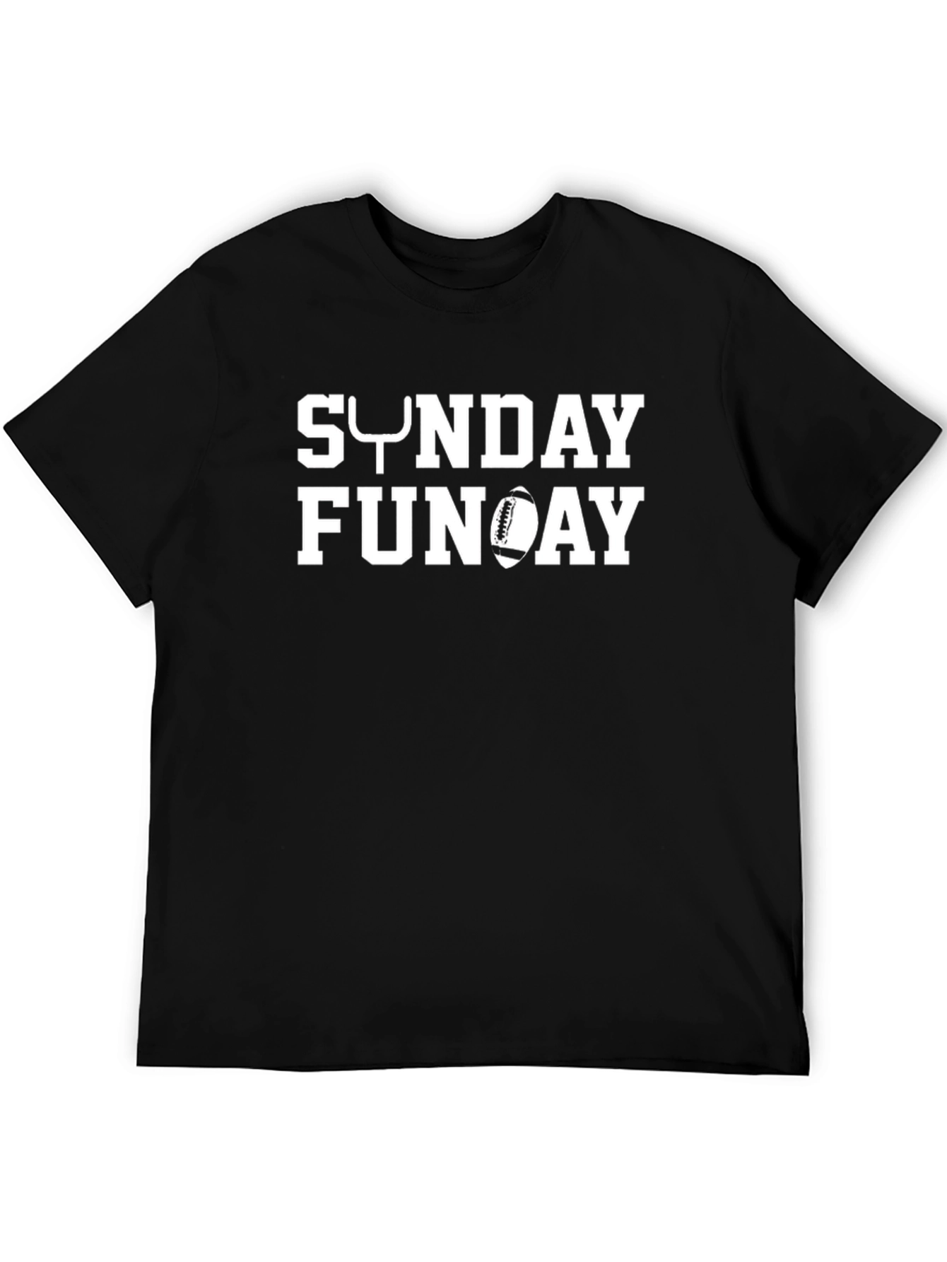 Sunday Funday Football Graphic Tee - Casual Style