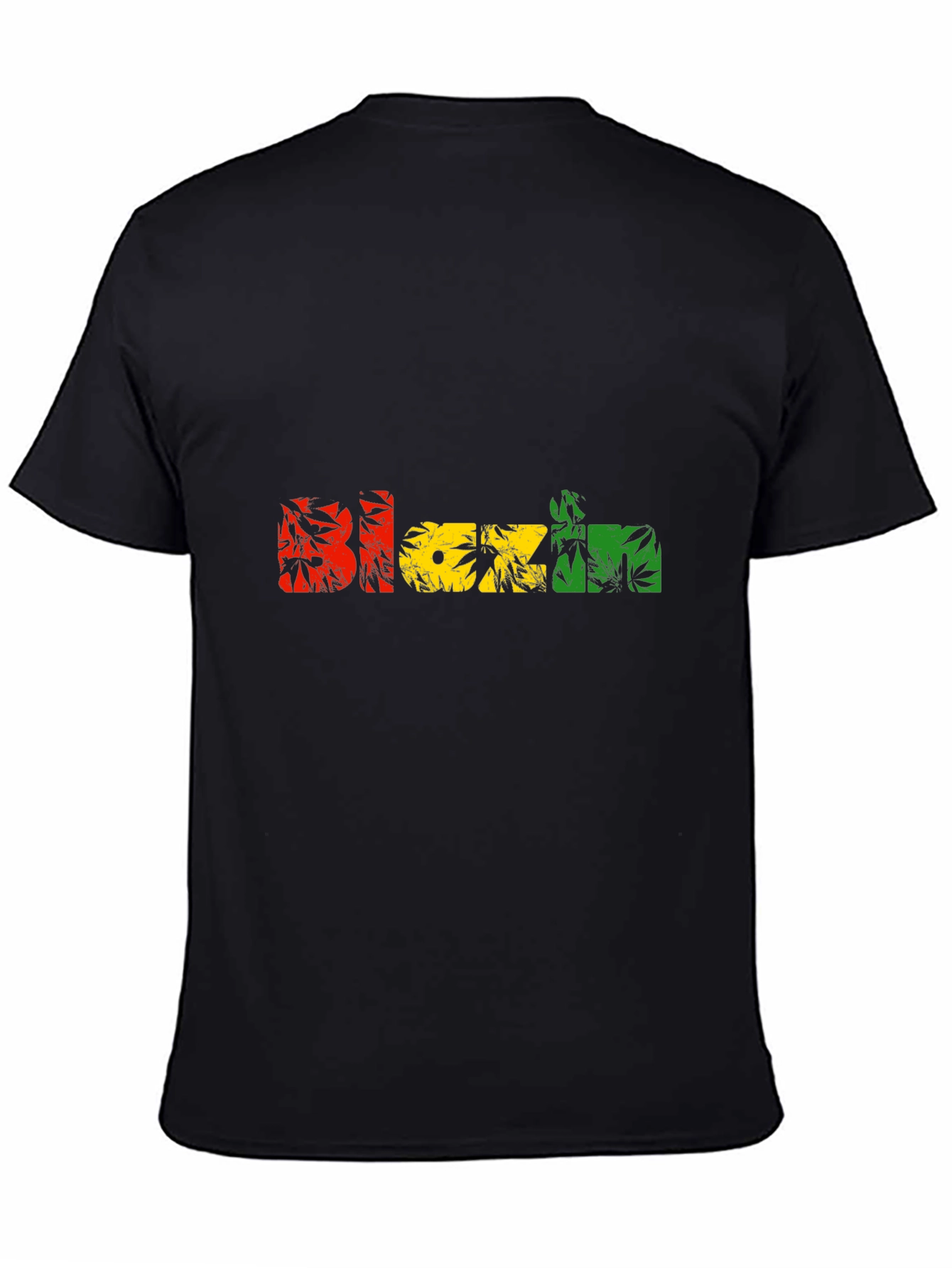 Blazin Rasta Graphic T-Shirt - Unique Design