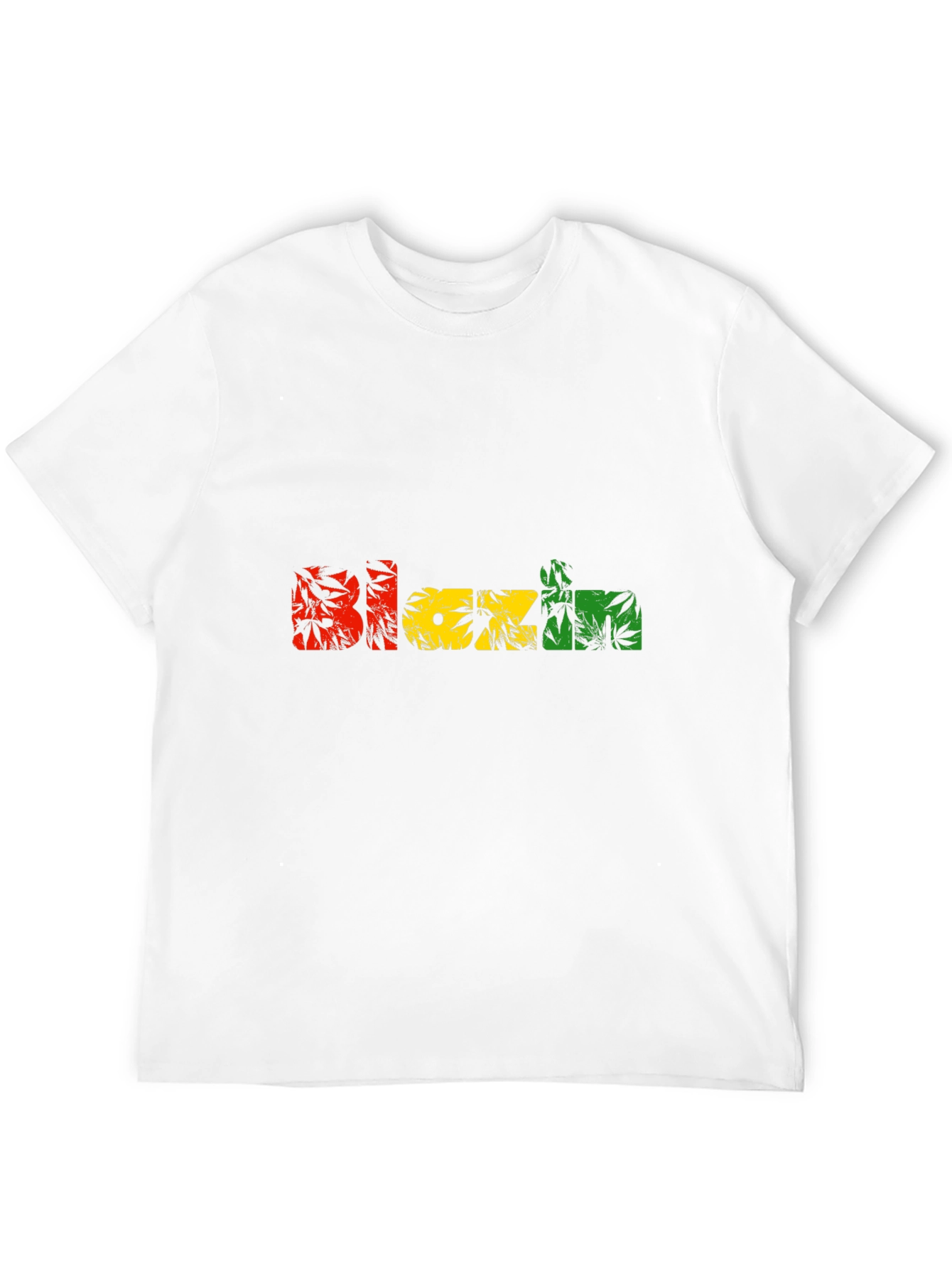 Blazin Rasta Graphic T-Shirt - Unique Design